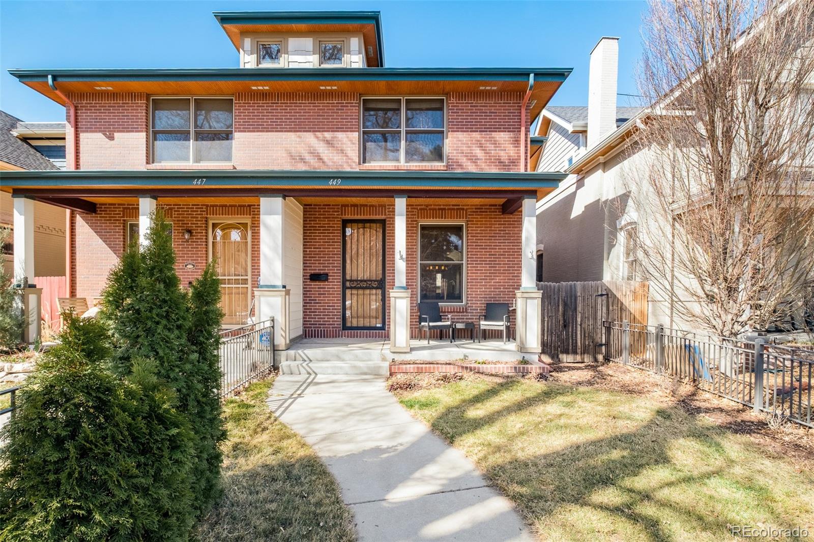 449 N Pearl Street, denver MLS: 5564757 Beds: 4 Baths: 4 Price: $1,025,000