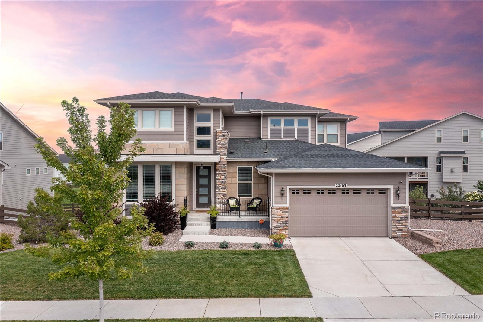 22463 E Mosey Circle, parker MLS: 9690361 Beds: 4 Baths: 4 Price: $1,125,000
