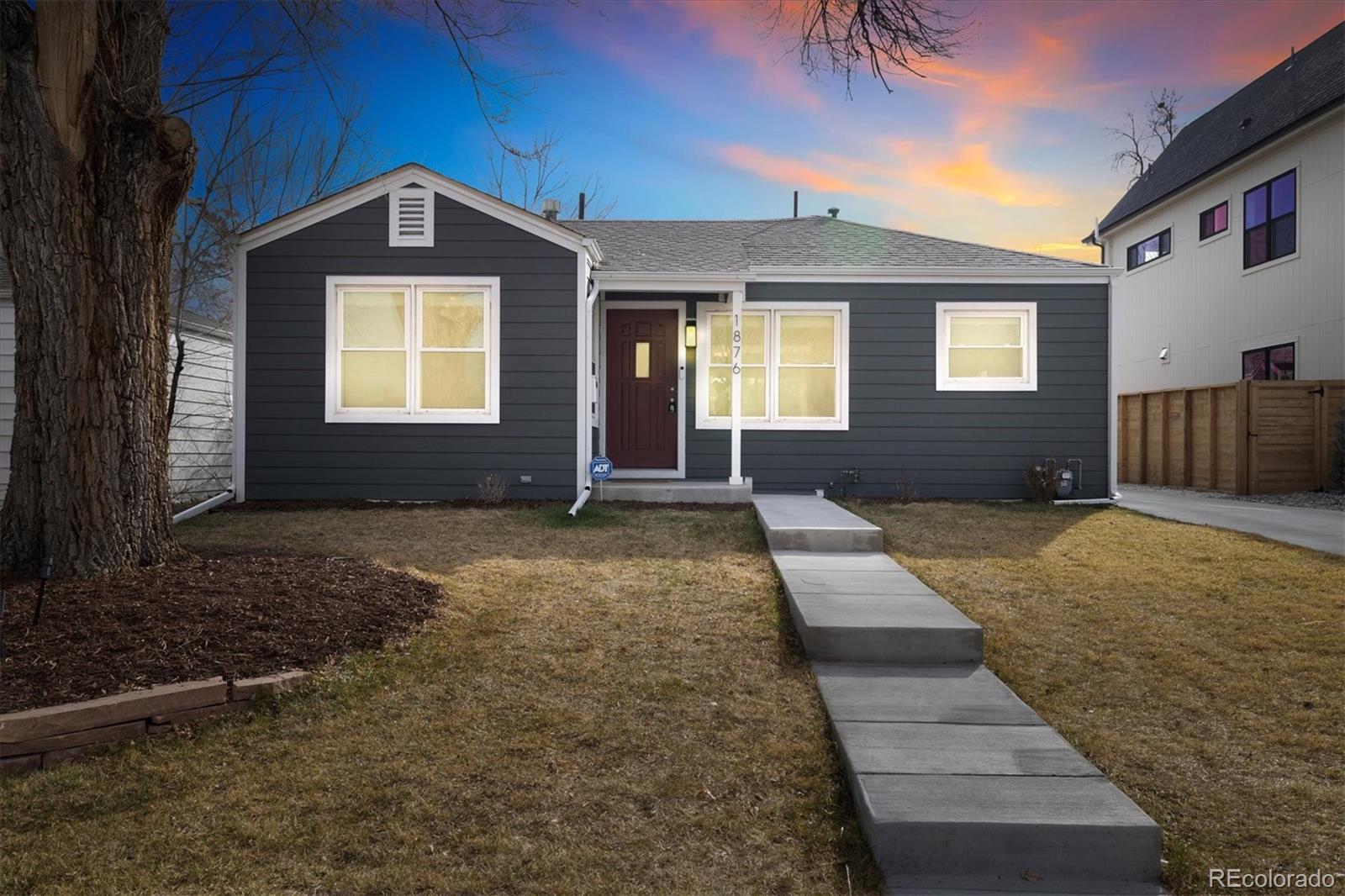 1876 s adams street, Denver sold home. Closed on 2025-05-22 for $735,000.