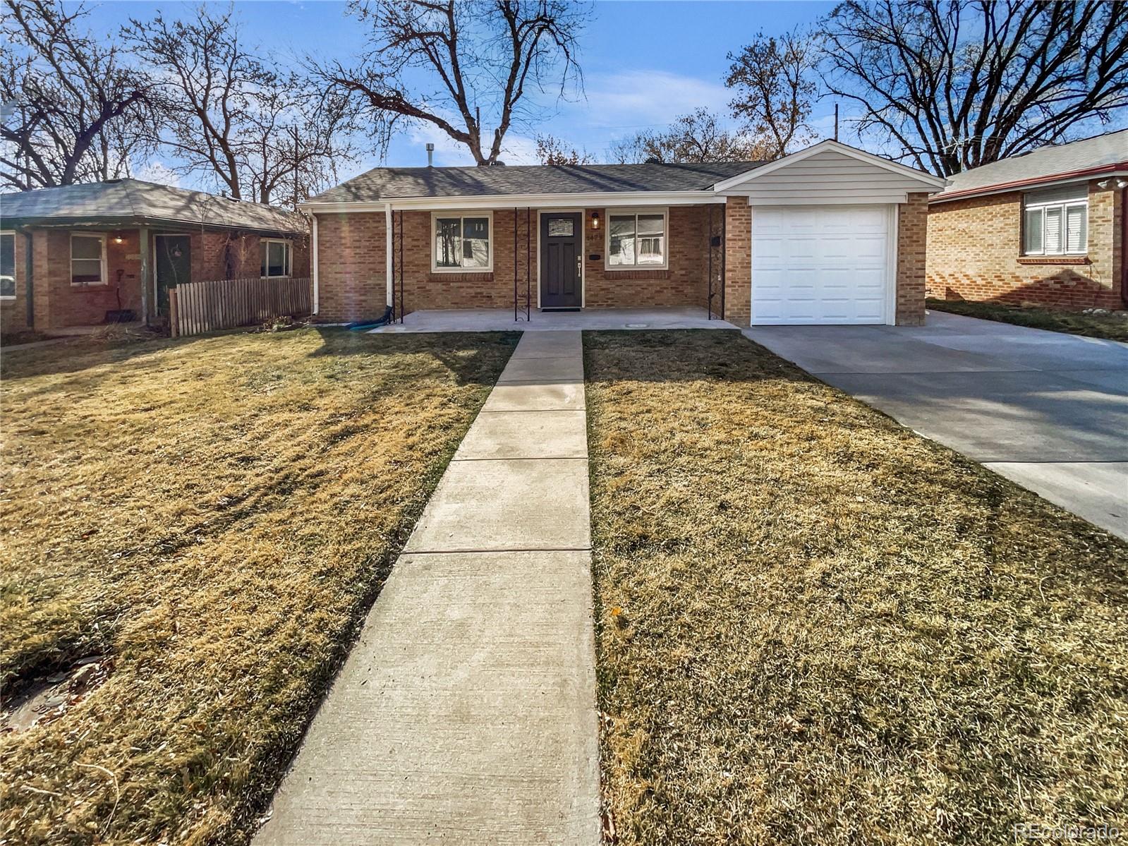 1479 S Bellaire Street, denver MLS: 5950787 Beds: 2 Baths: 1 Price: $533,000