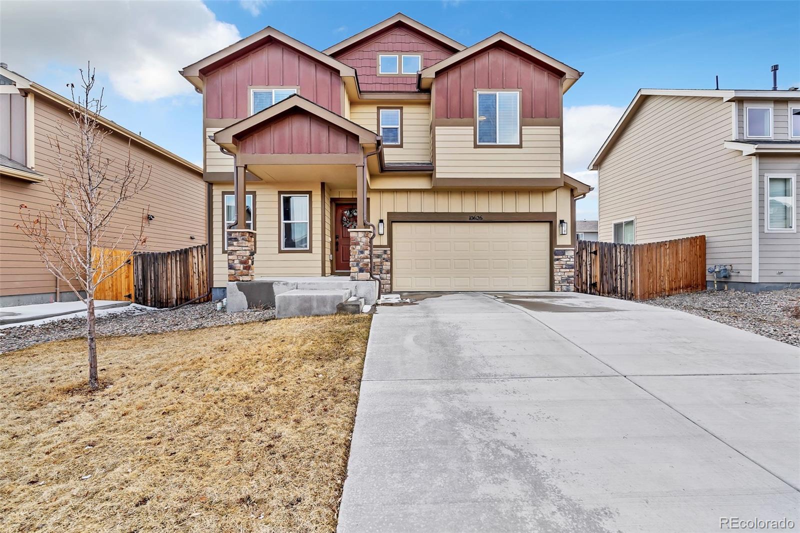 Pioneer Landing At Lorson Ranch Colorado Springs Home | MLS #: 558263610626  Outfit Drive, Colorado Springs Beds: 4 Baths: 3 Price: $445,000