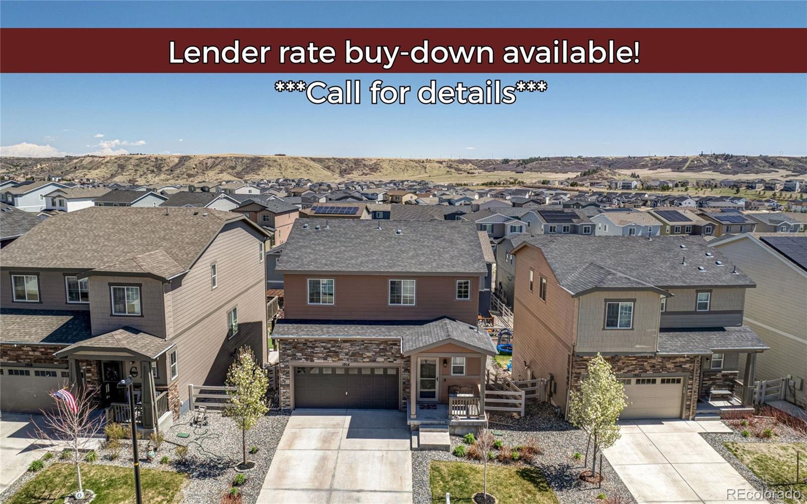 1914 villageview lane, castle rock sold home. Closed on 2025-06-10 for $603,000.