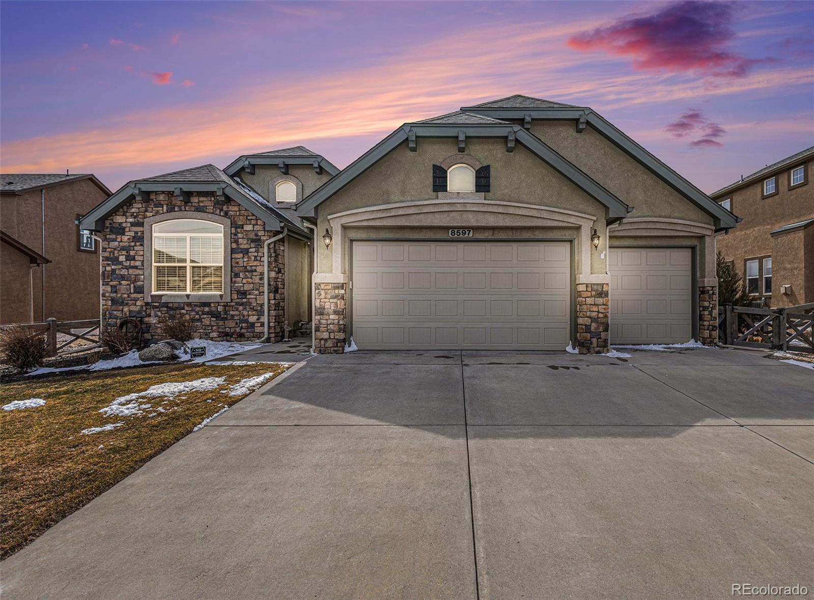 Banning Lewis Ranch Colorado Springs Home | MLS #: 39207628597  Moorland Lane, Colorado Springs Beds: 4 Baths: 3 Price: $635,000