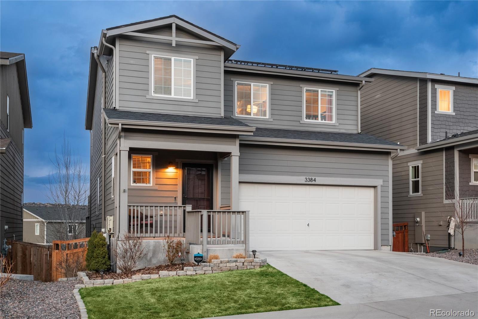 3384  Evening Place, castle rock MLS: 3858641 Beds: 3 Baths: 3 Price: $659,900