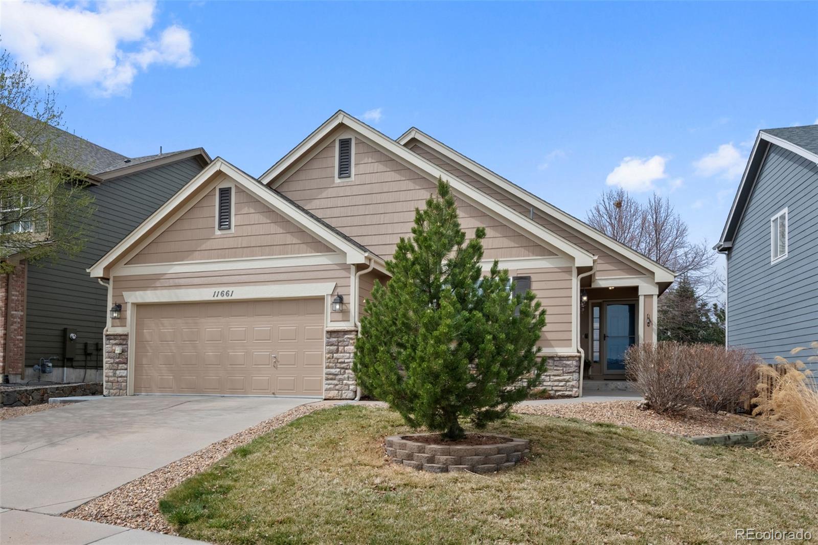 11661  Night Heron Drive, parker MLS: 6431856 Beds: 3 Baths: 2 Price: $599,000