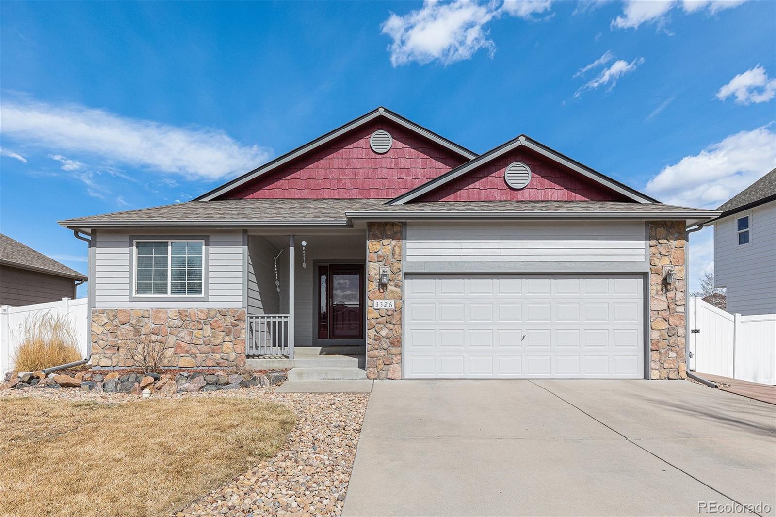 3326  laguna street, Greeley sold home. Closed on 2025-04-24 for $440,000.