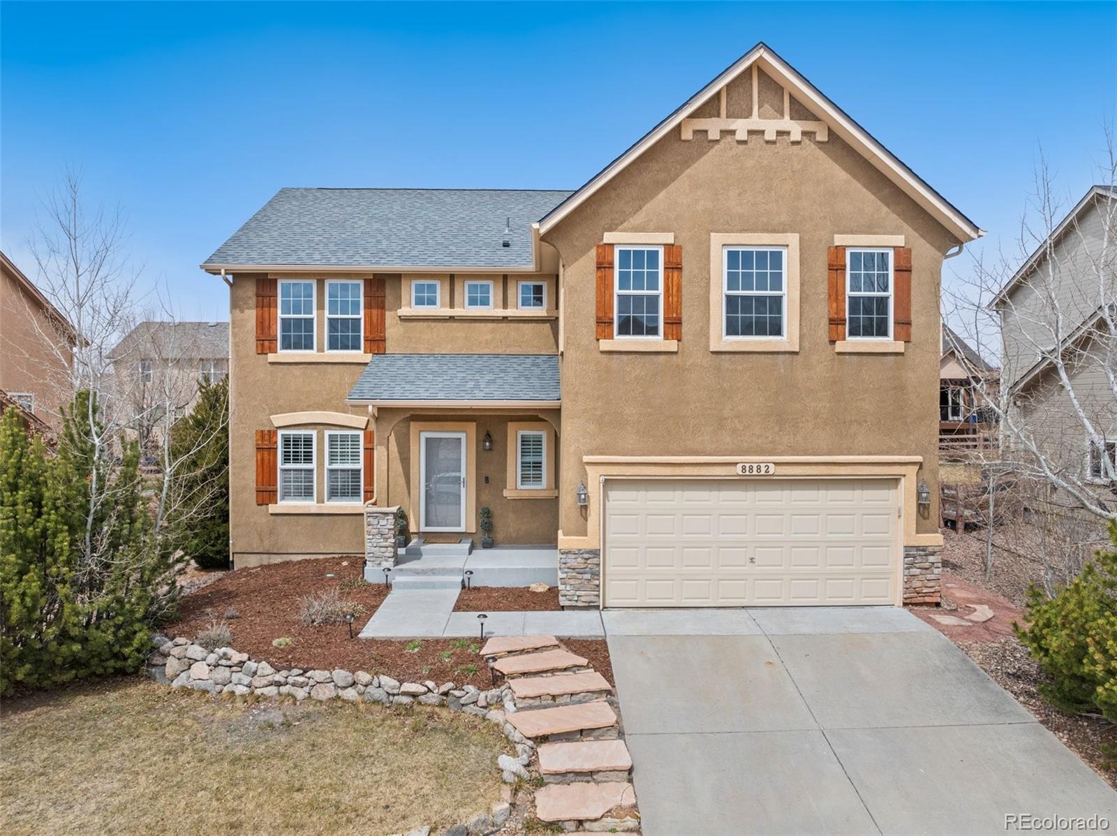 Wolf Ranch Colorado Springs Home | MLS #: 20763988882  Stony Creek Drive, Colorado Springs Beds: 5 Baths: 4 Price: $590,000