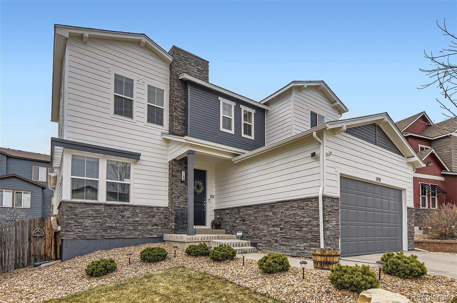 1791  Corner Rock Lane, castle rock MLS: 3624243 Beds: 3 Baths: 3 Price: $669,999