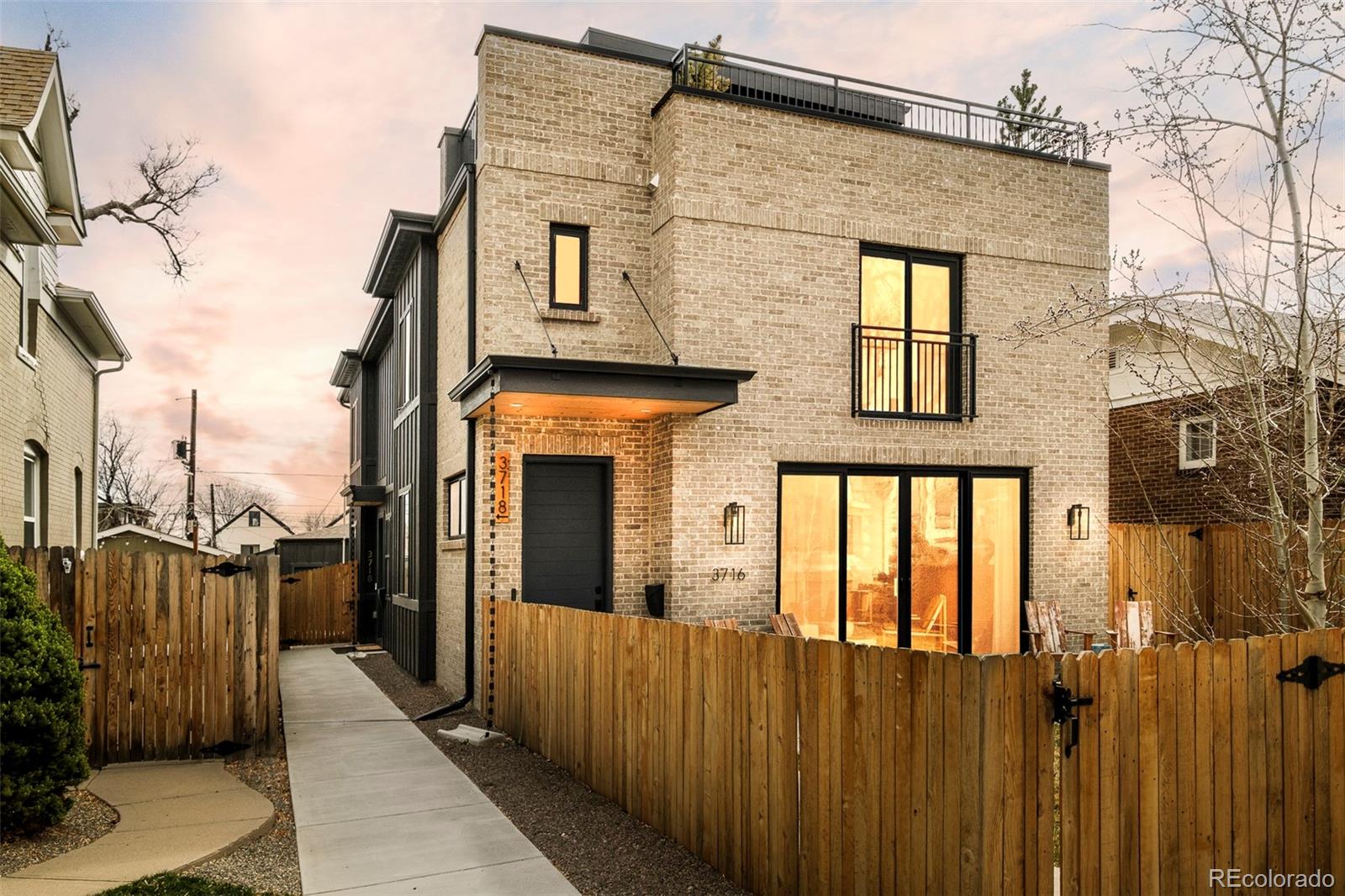 3718  Vallejo Street, denver MLS: 9825766 Beds: 3 Baths: 4 Price: $1,075,000