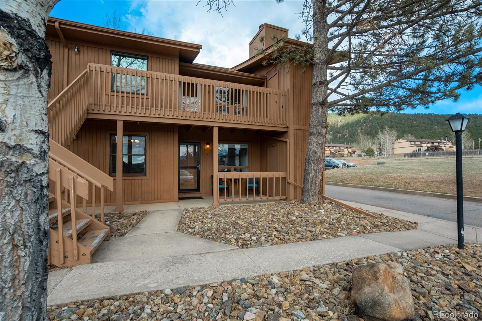  Woodland Park Condo / Townhome | MLS #: 1834593401  Forest Edge Road B1, Woodland Park Beds: 2 Baths: 2 Price: $289,900