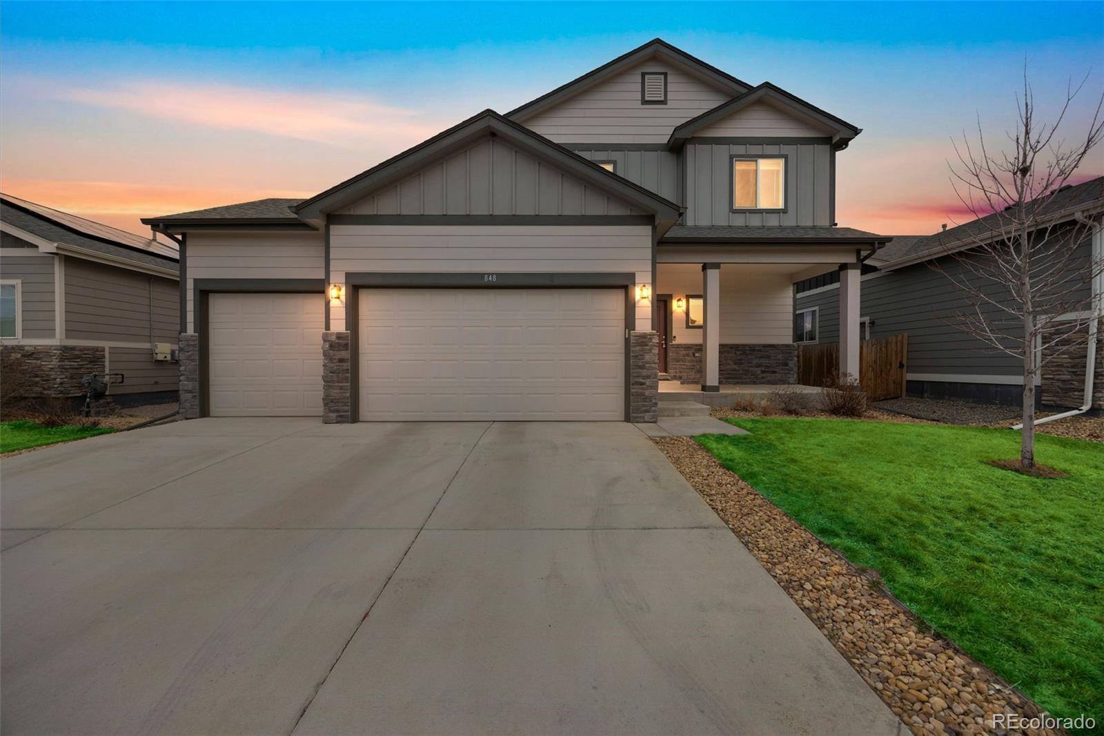 Settlers Village Milliken Home | MLS #: 2614499848  Depot Drive, Milliken Beds: 3 Baths: 3 Price: $479,900