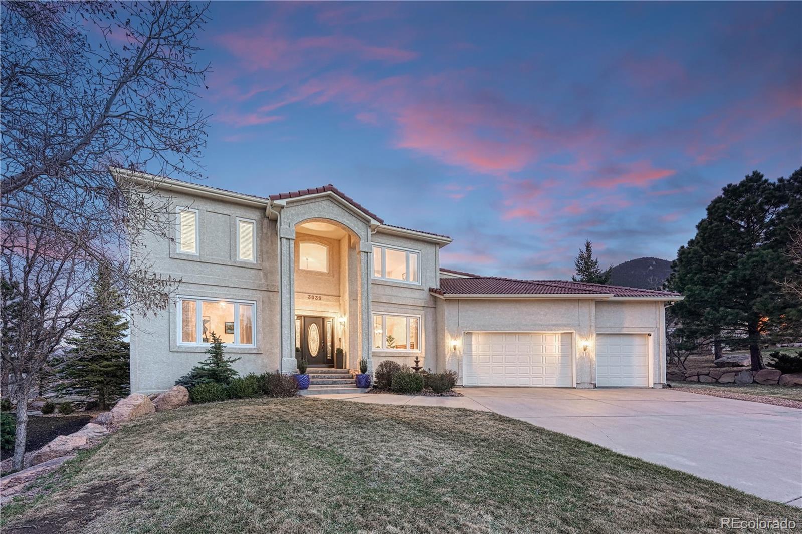 Peregrine Colorado Springs Home | MLS #: 17244253035  Blodgett Drive, Colorado Springs Beds: 5 Baths: 5 Price: $1,295,000
