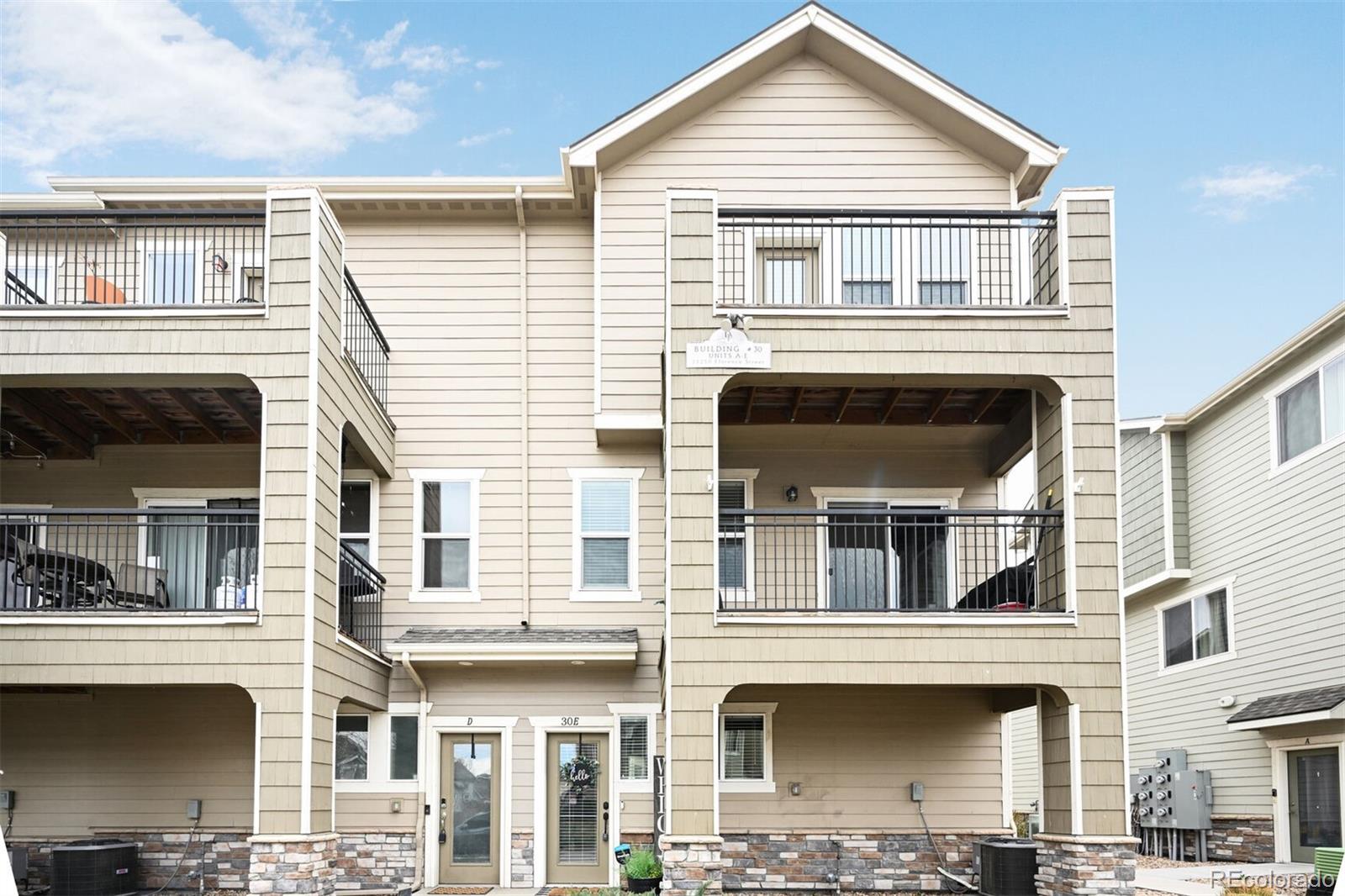 The Lakes At Dunes Park Commerce City Condo / Townhome | MLS #: 481369511250  Florence Street 30E, Commerce City Beds: 3 Baths: 4 Price: $365,000