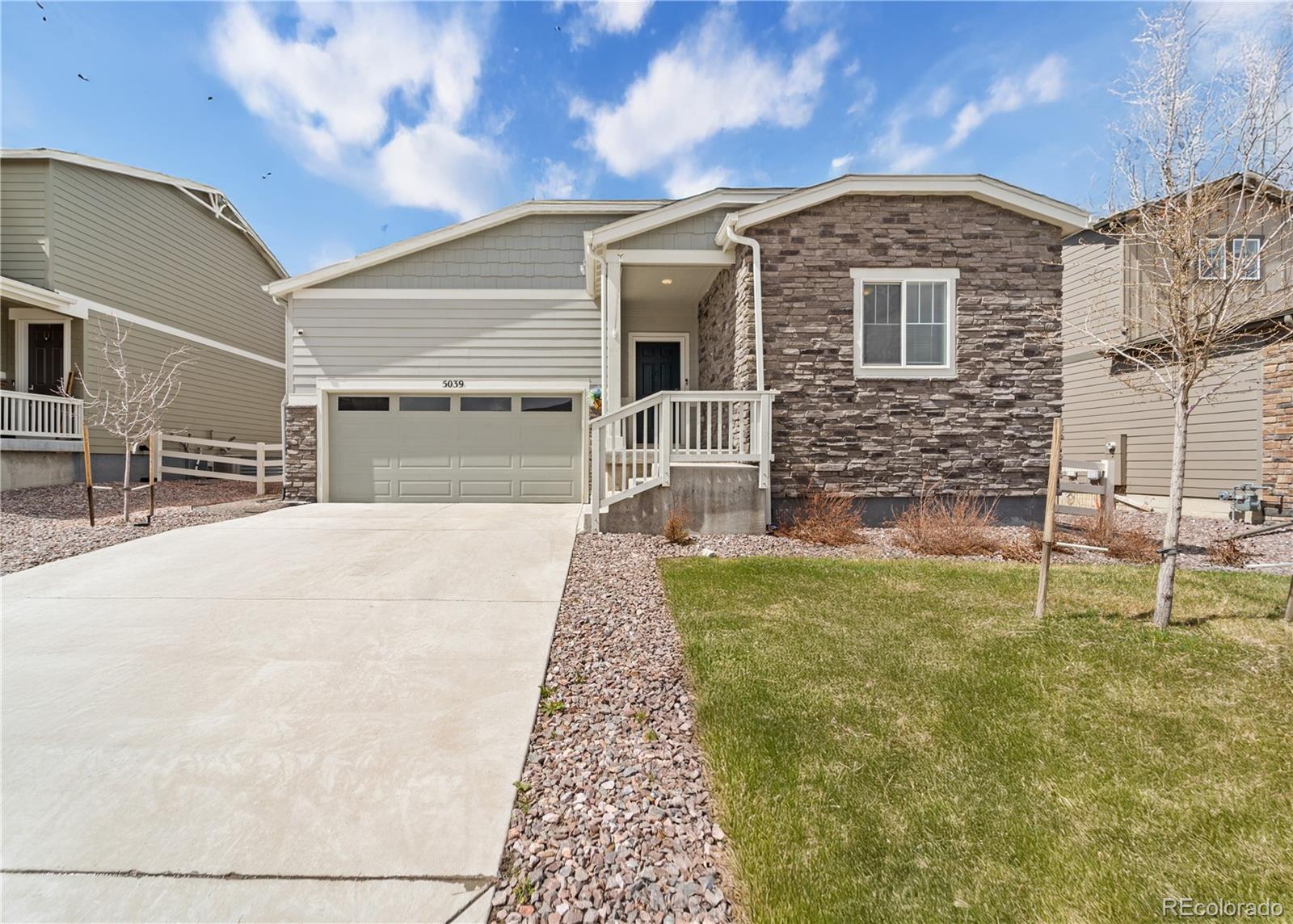 5039  Lumos Lane, castle rock MLS: 7630916 Beds: 4 Baths: 3 Price: $629,900