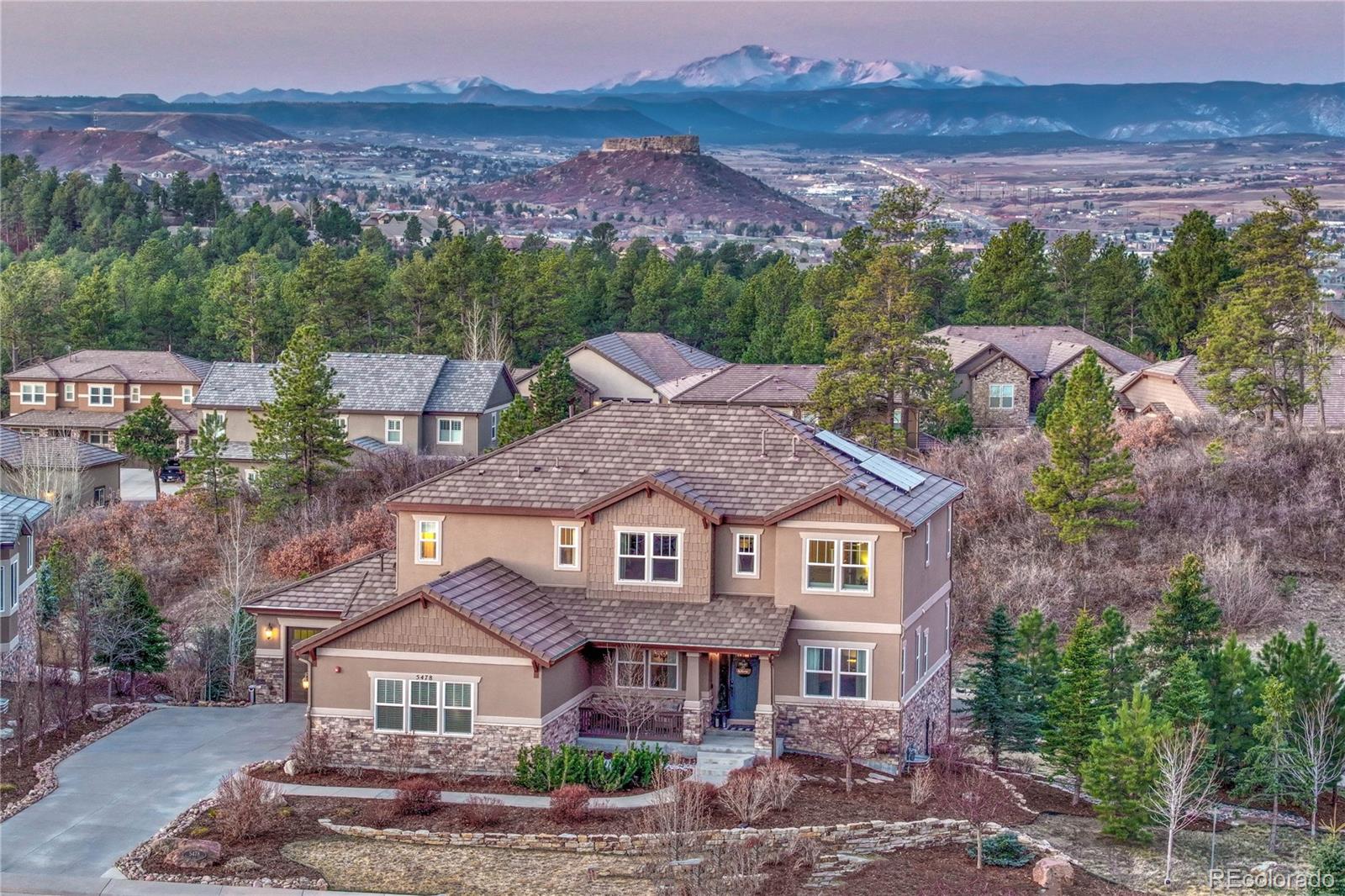 5478  Water Oak Circle, castle rock MLS: 1789900 Beds: 5 Baths: 5 Price: $1,650,000