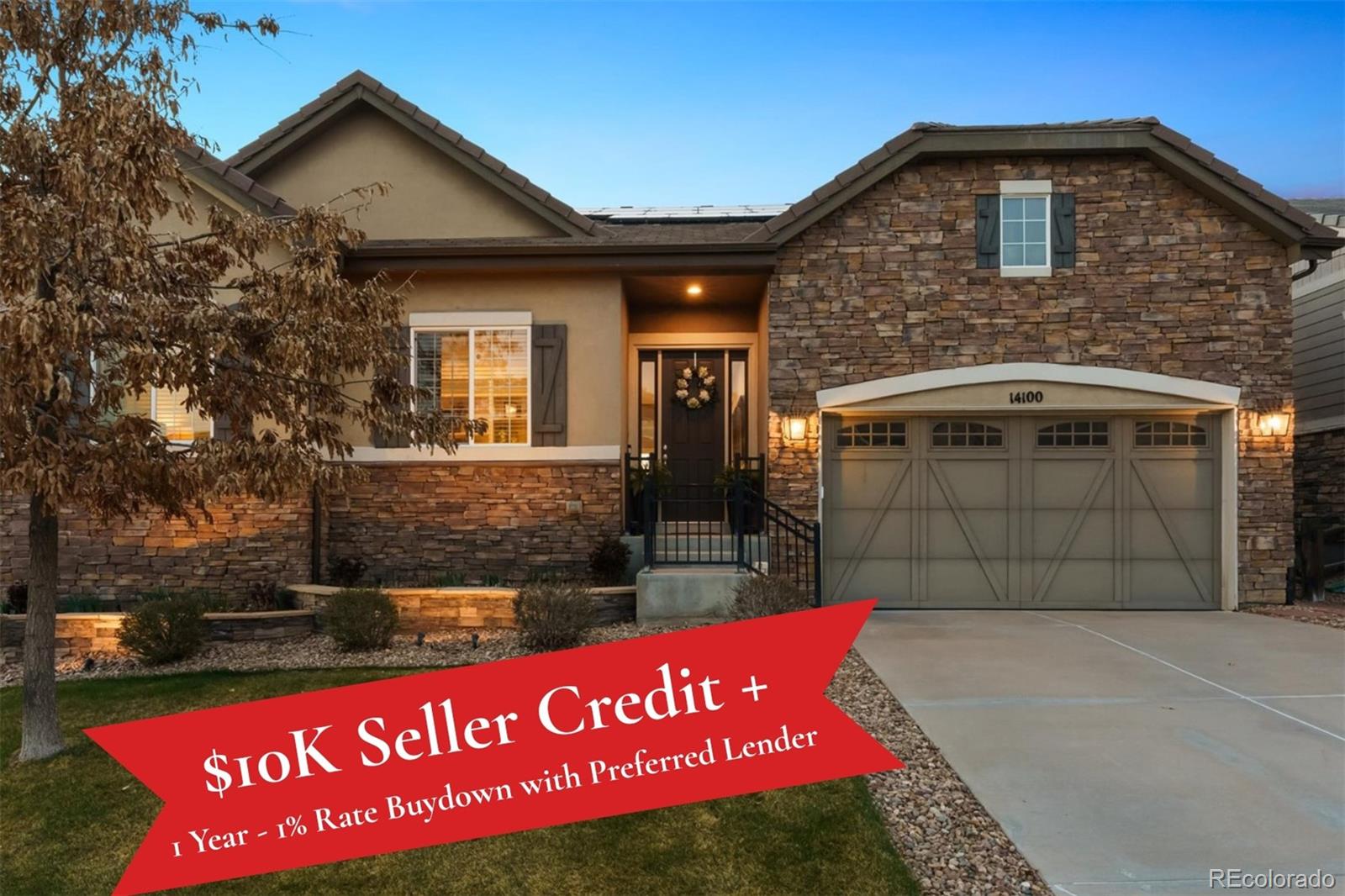 Meridian Parker Home | MLS #: 492689214100  Sierra Ridge Circle, Parker Beds: 4 Baths: 3 Price: $894,000