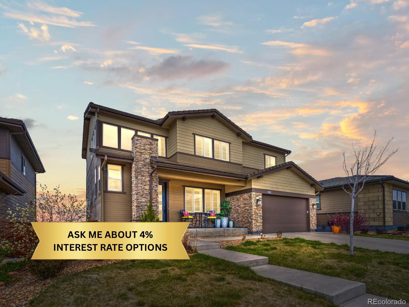 Stepping Stone Parker Home | MLS #: 185426614102  Night Owl Lane, Parker Beds: 3 Baths: 4 Price: $873,000