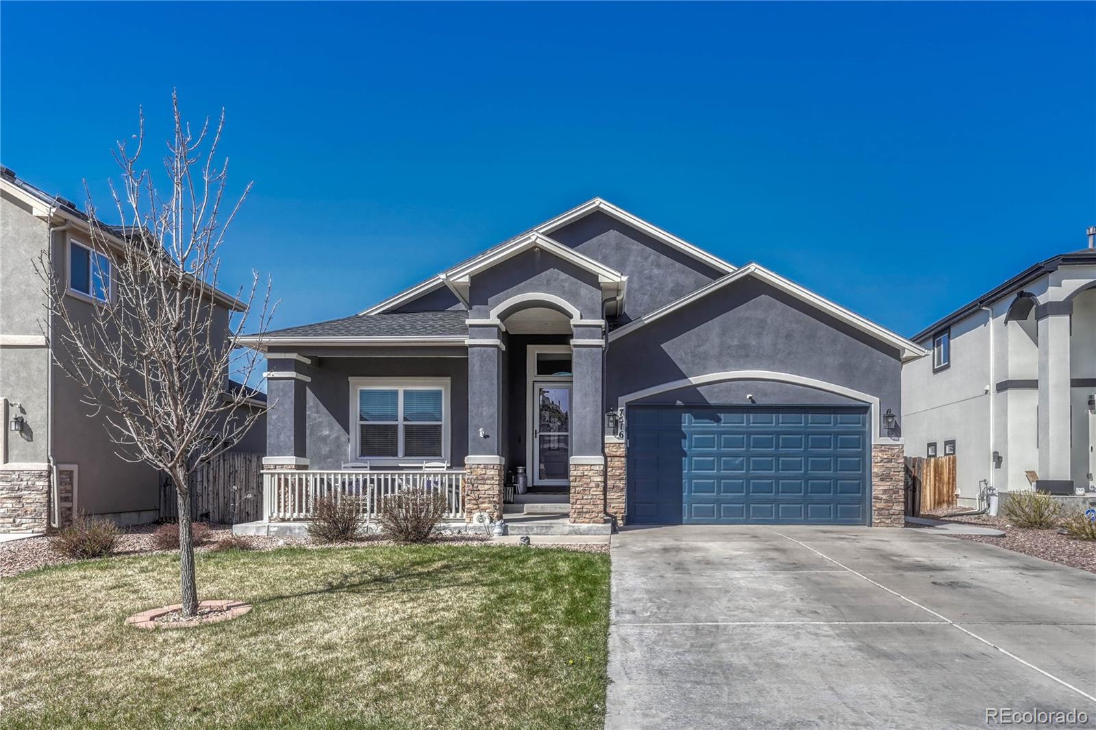 The Glen At Widefield Colorado Springs Home | MLS #: 27524337516  Peachleaf Drive, Colorado Springs Beds: 4 Baths: 3 Price: $550,000