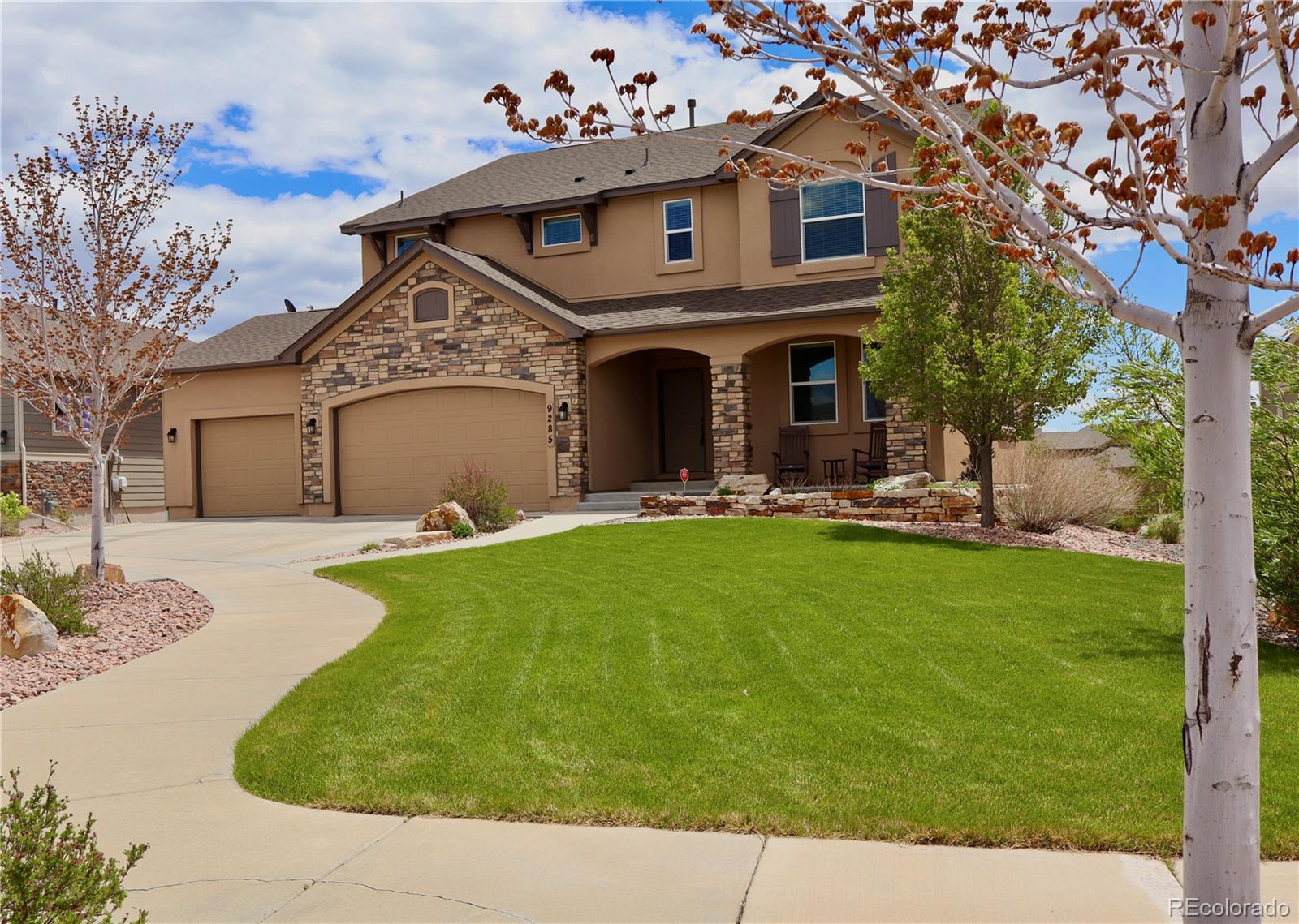 Wolf Ranch Colorado Springs Home | MLS #: 63287189285  Sunstone Drive, Colorado Springs Beds: 5 Baths: 4 Price: $775,000