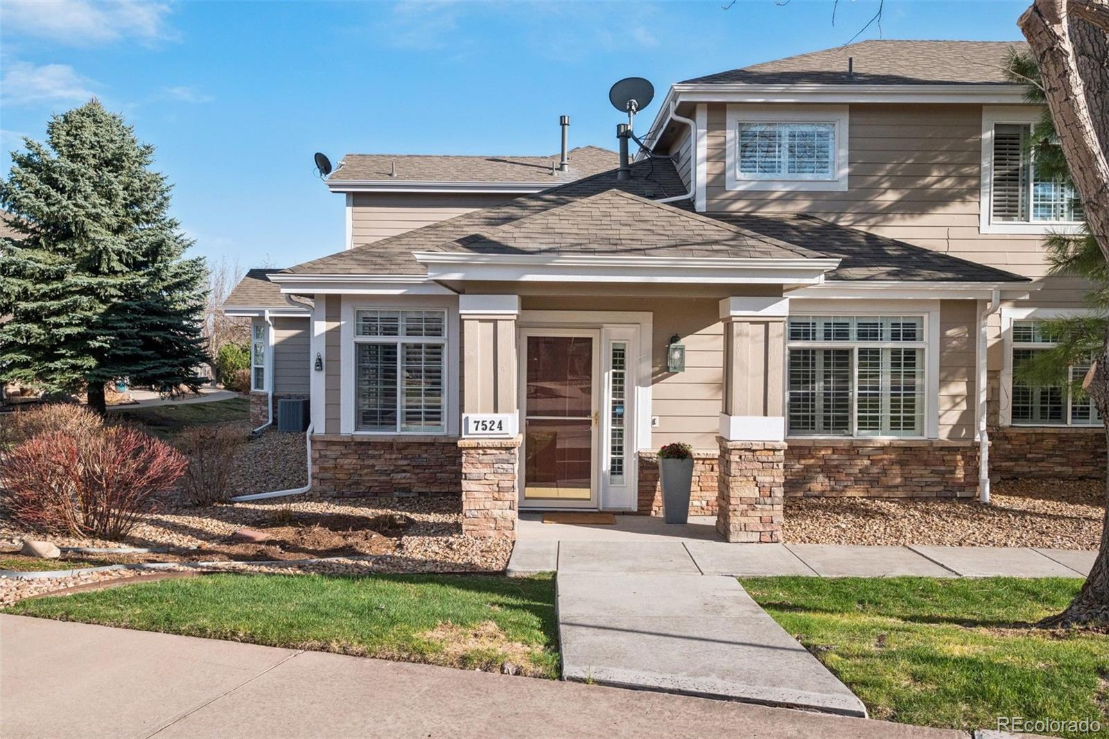 7524  Pineridge Trail , Castle Pines  MLS: 9231104 Beds: 2 Baths: 2 Price: $645,000