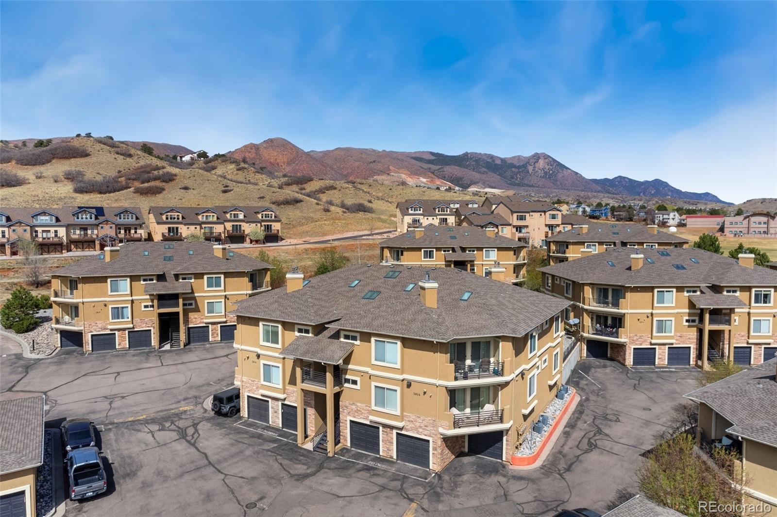 Saddleback Ridge Colorado Springs Condo / Townhome | MLS #: 51228161816  Montura View 204, Colorado Springs Beds: 2 Baths: 2 Price: $315,000
