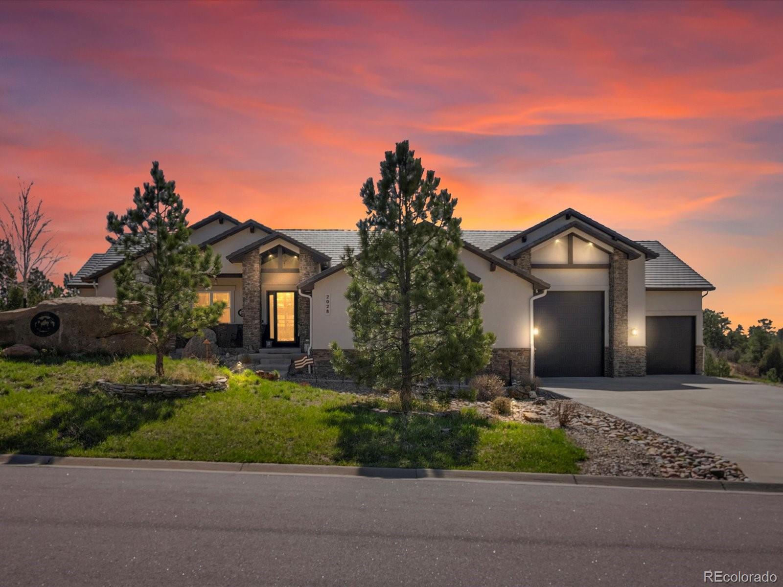 2028  Lost Canyon Ranch Court, castle rock MLS: 3750896 Beds: 5 Baths: 4 Price: $1,525,000