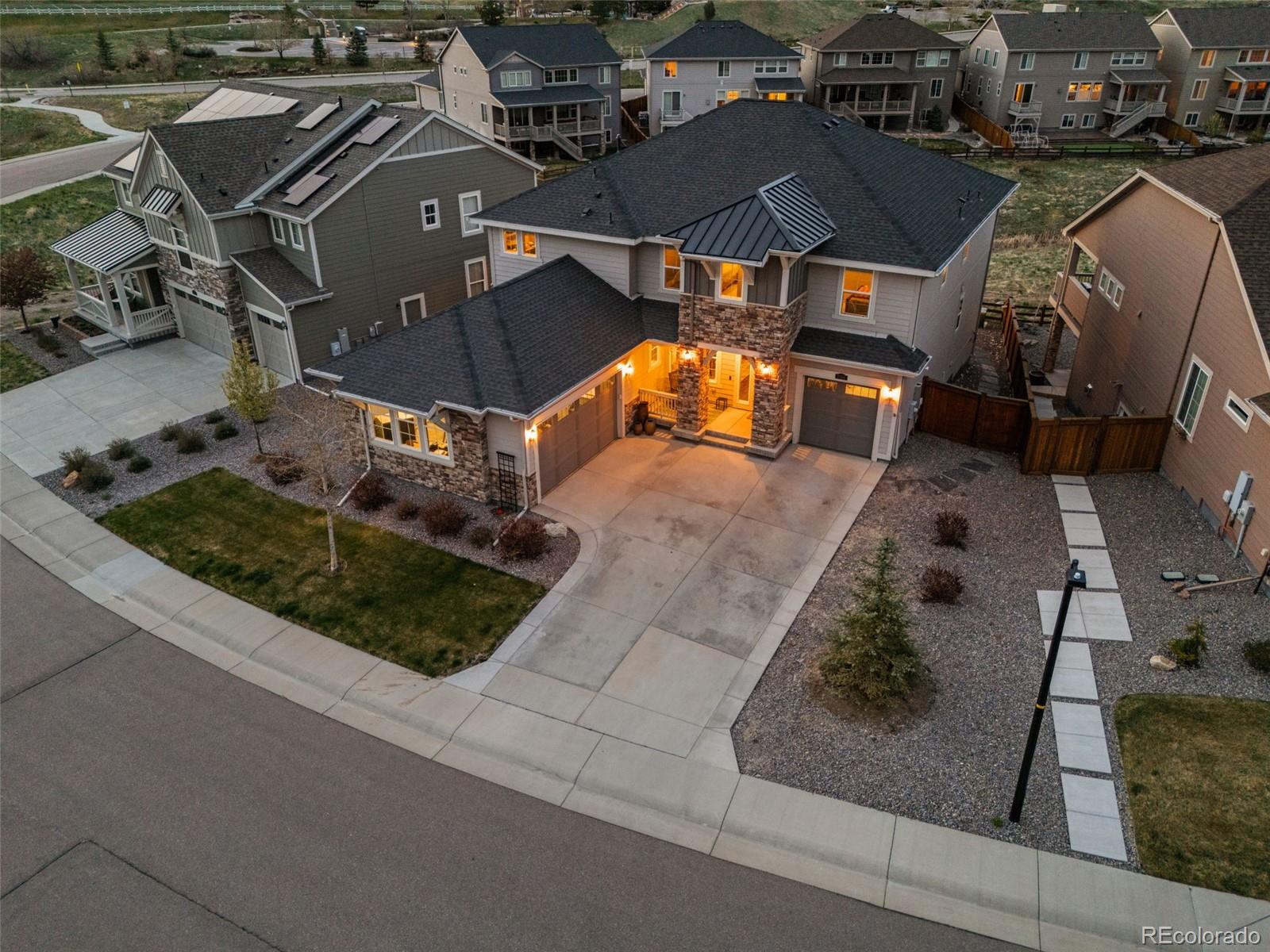 7056  hyland hills street, castle pines sold home. Closed on 2025-06-03 for $1,100,000.