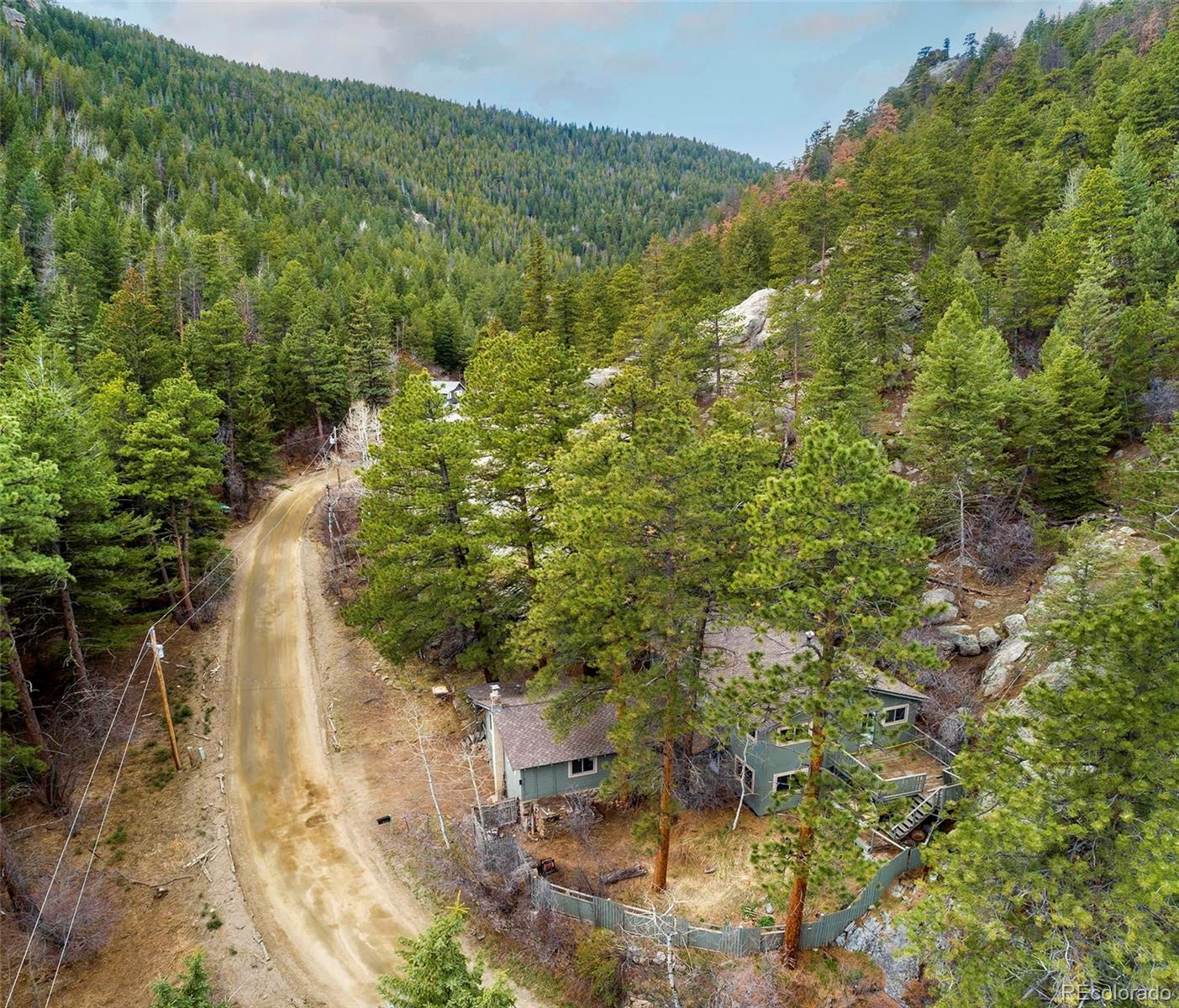 1608  beaver brook canyon road, Evergreen sold home. Closed on 2025-12-01 for $492,500.