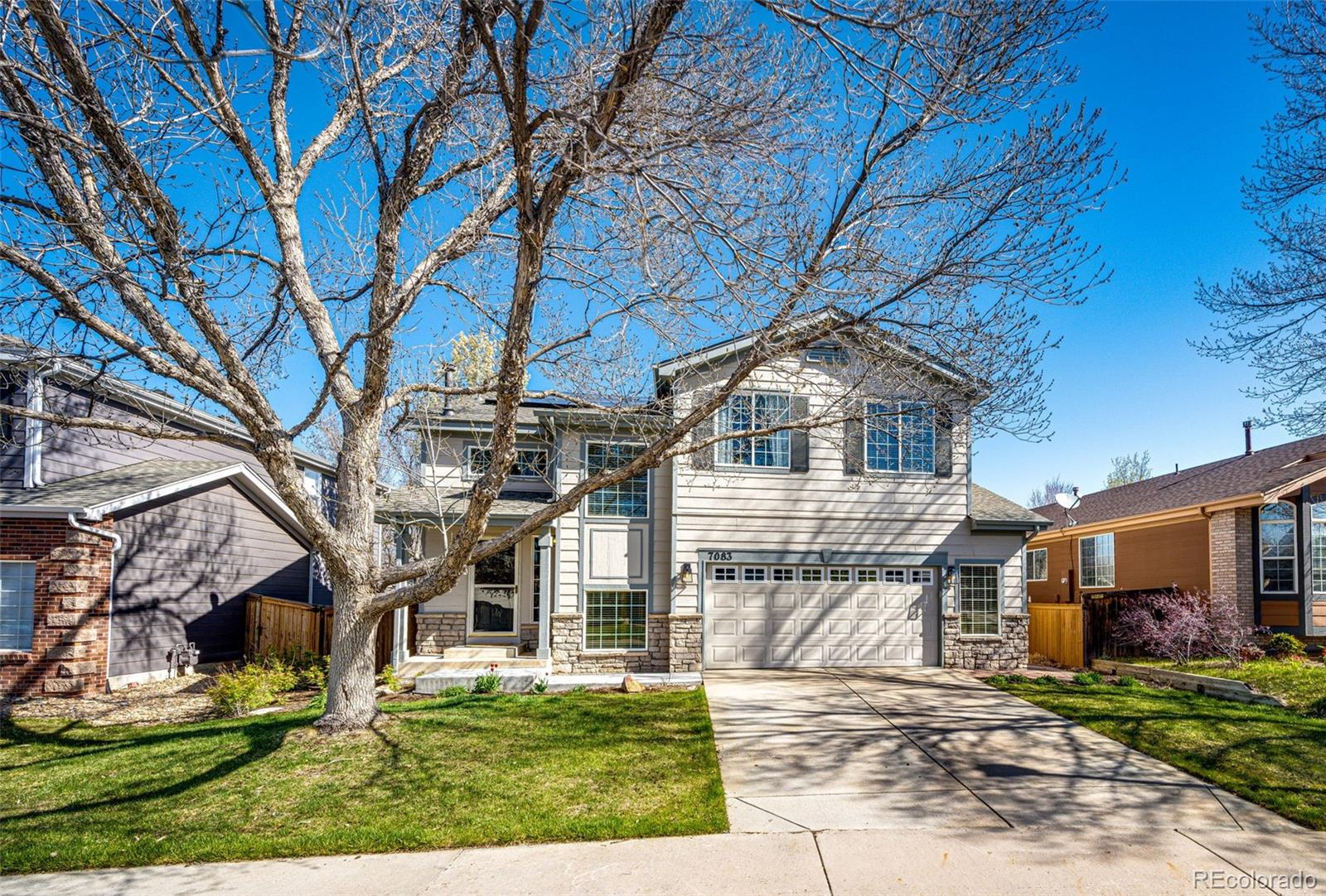 7083  Leopard Drive, lone tree MLS: 4420757 Beds: 4 Baths: 4 Price: $650,000