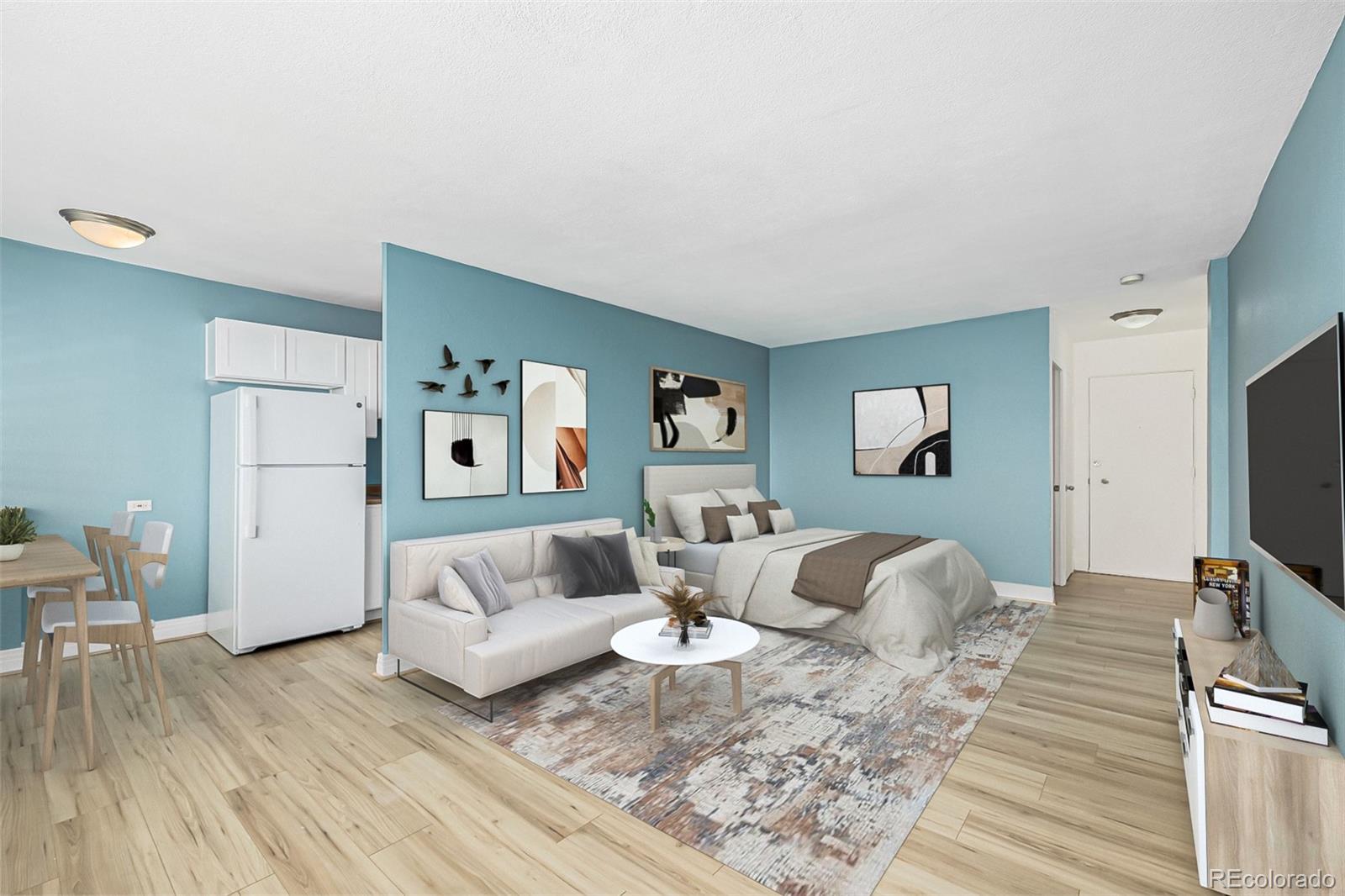 Capitol Denver Condo / Townhome | MLS #: 76299871196 N Grant Street 705, Denver Beds: 0 Baths: 1 Price: $150,000