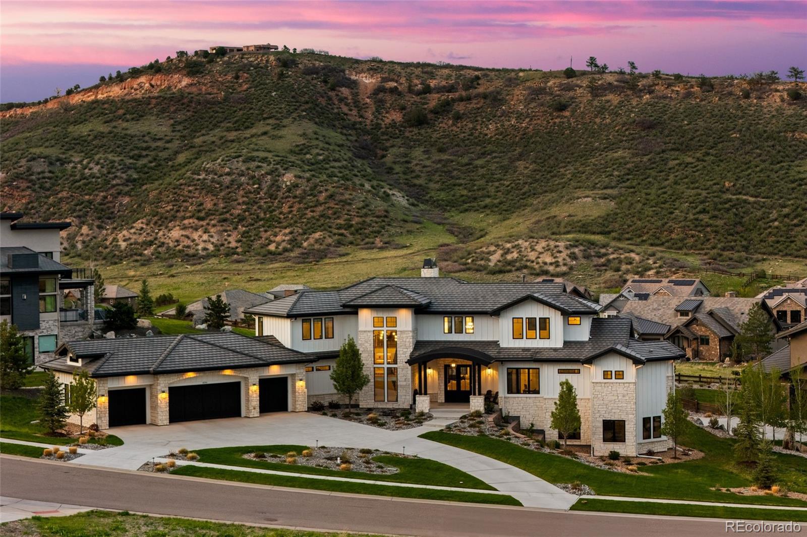  Morrison Home | MLS #: 240000715191  Dinosaur Ridge Road, Morrison Beds: 4 Baths: 5 Price: $3,699,000