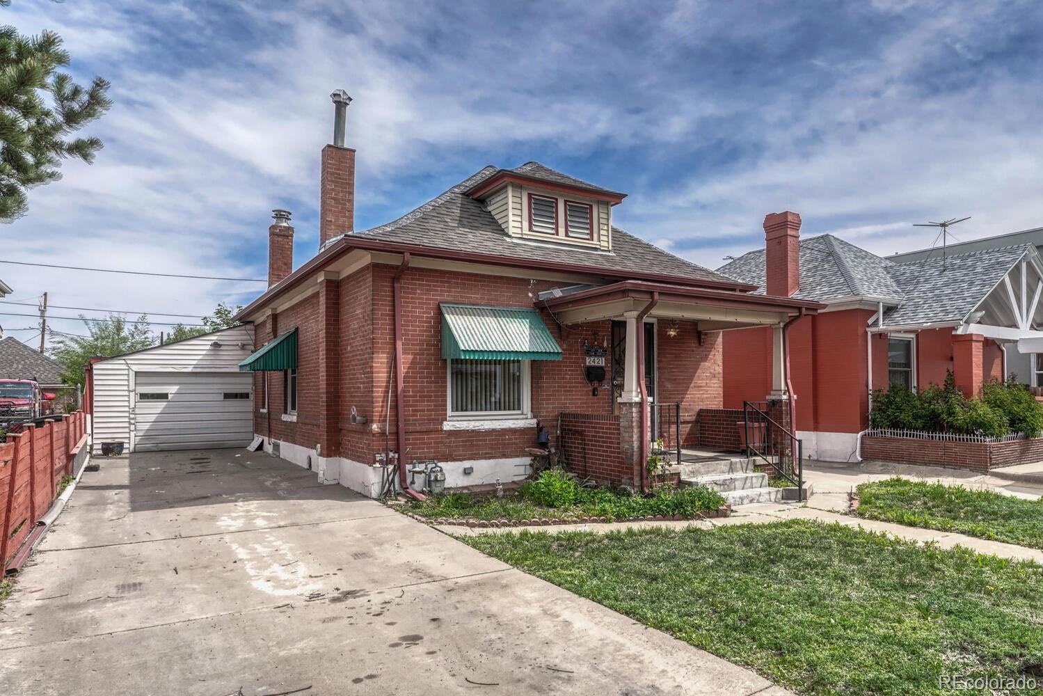 2421 W 38th Avenue, denver MLS: 3766625 Beds: 2 Baths: 2 Price: $430,000