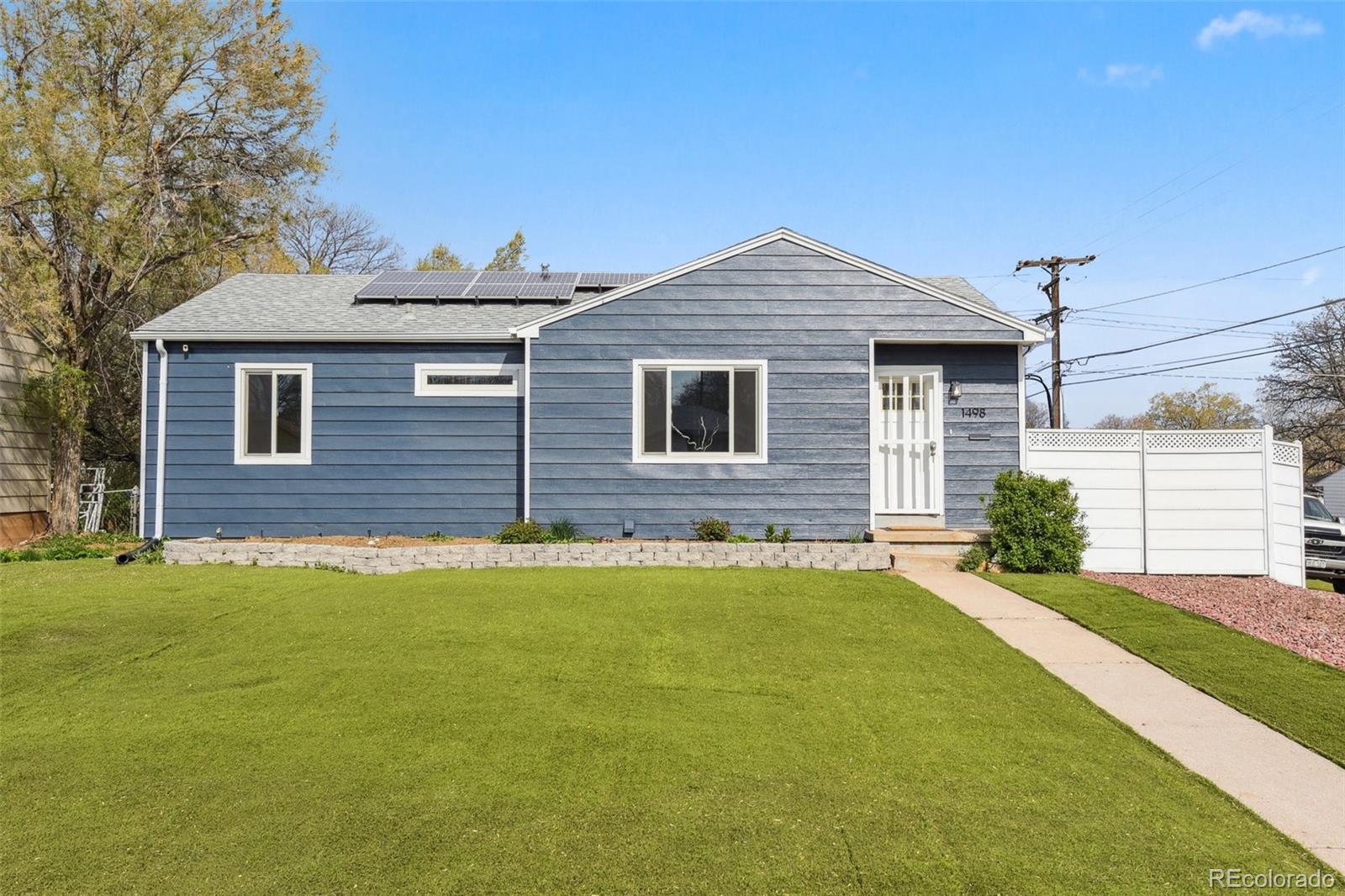 1498 S Perry Street, denver MLS: 5257224 Beds: 4 Baths: 3 Price: $610,000