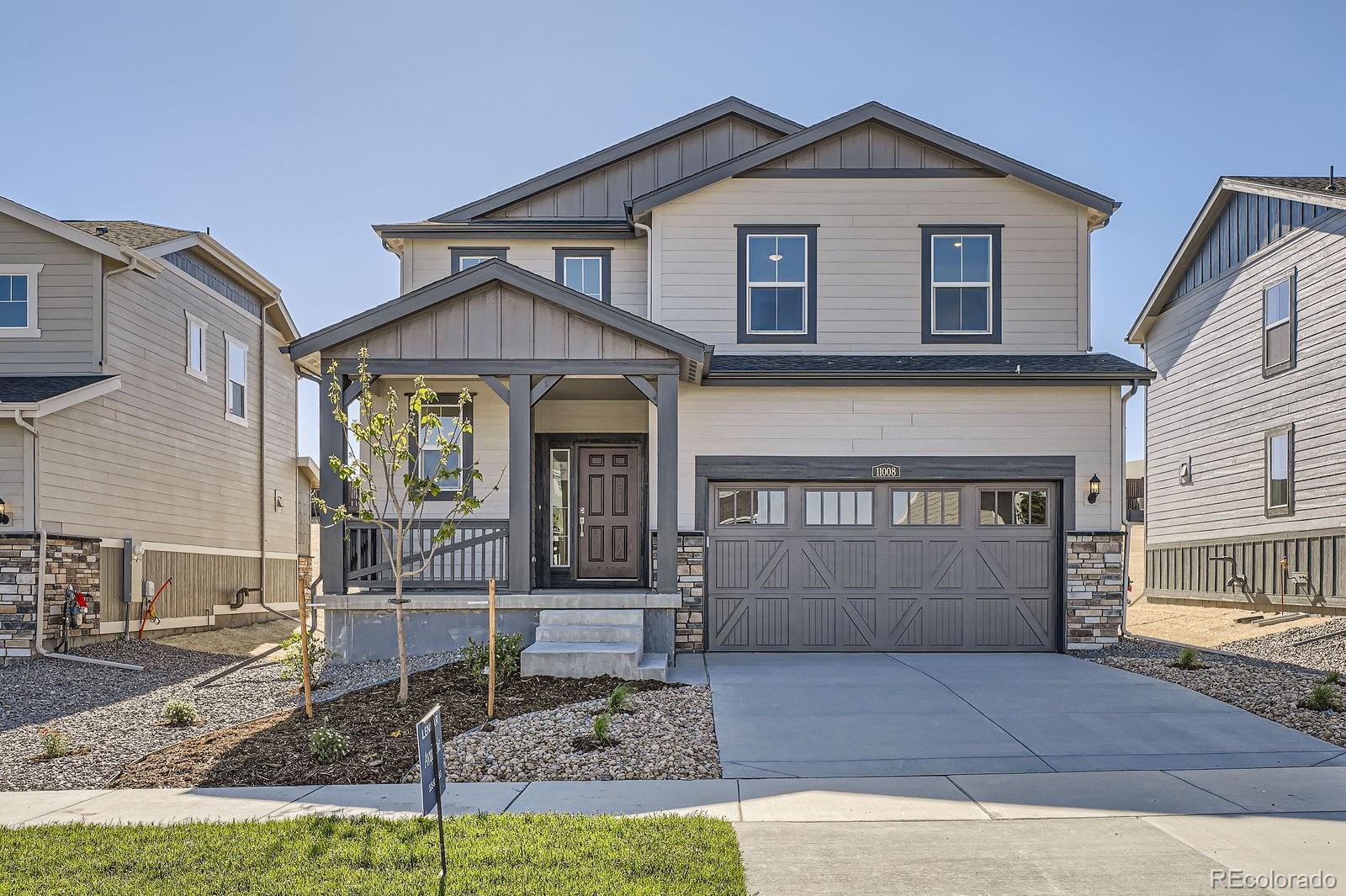 Newlin Crossing Parker Home | MLS #: 795274911008  Snowdon Street, Parker Beds: 3 Baths: 3 Price: $639,600