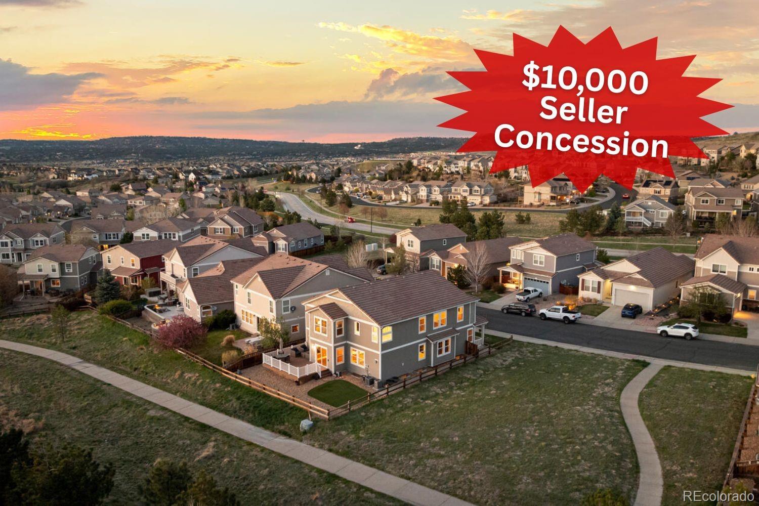 1983  Candleglow Street, castle rock MLS: 7917736 Beds: 4 Baths: 3 Price: $689,000
