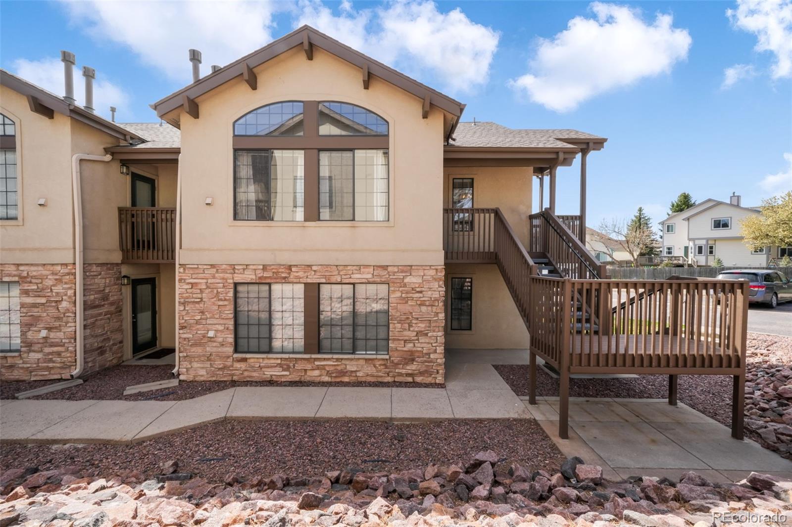 Arbors Mountain Shadows Colorado Springs Condo / Townhome | MLS #: 20884082172  Denton Grove 203, Colorado Springs Beds: 1 Baths: 1 Price: $275,000