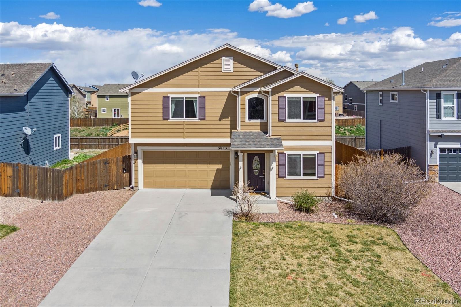Cuchares Ranch Colorado Springs Home | MLS #: 37845683823  Winter Sun Drive, Colorado Springs Beds: 3 Baths: 3 Price: $425,000