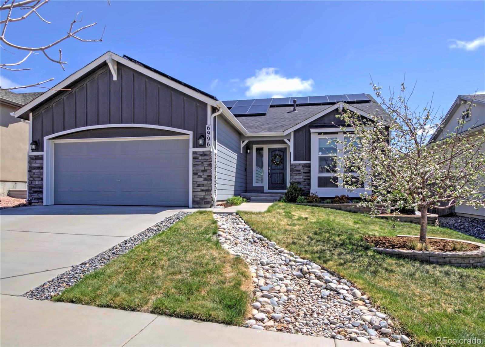 Indigo Ranch Colorado Springs Home | MLS #: 69641696996  Mustang Rim Drive, Colorado Springs Beds: 4 Baths: 3 Price: $550,000