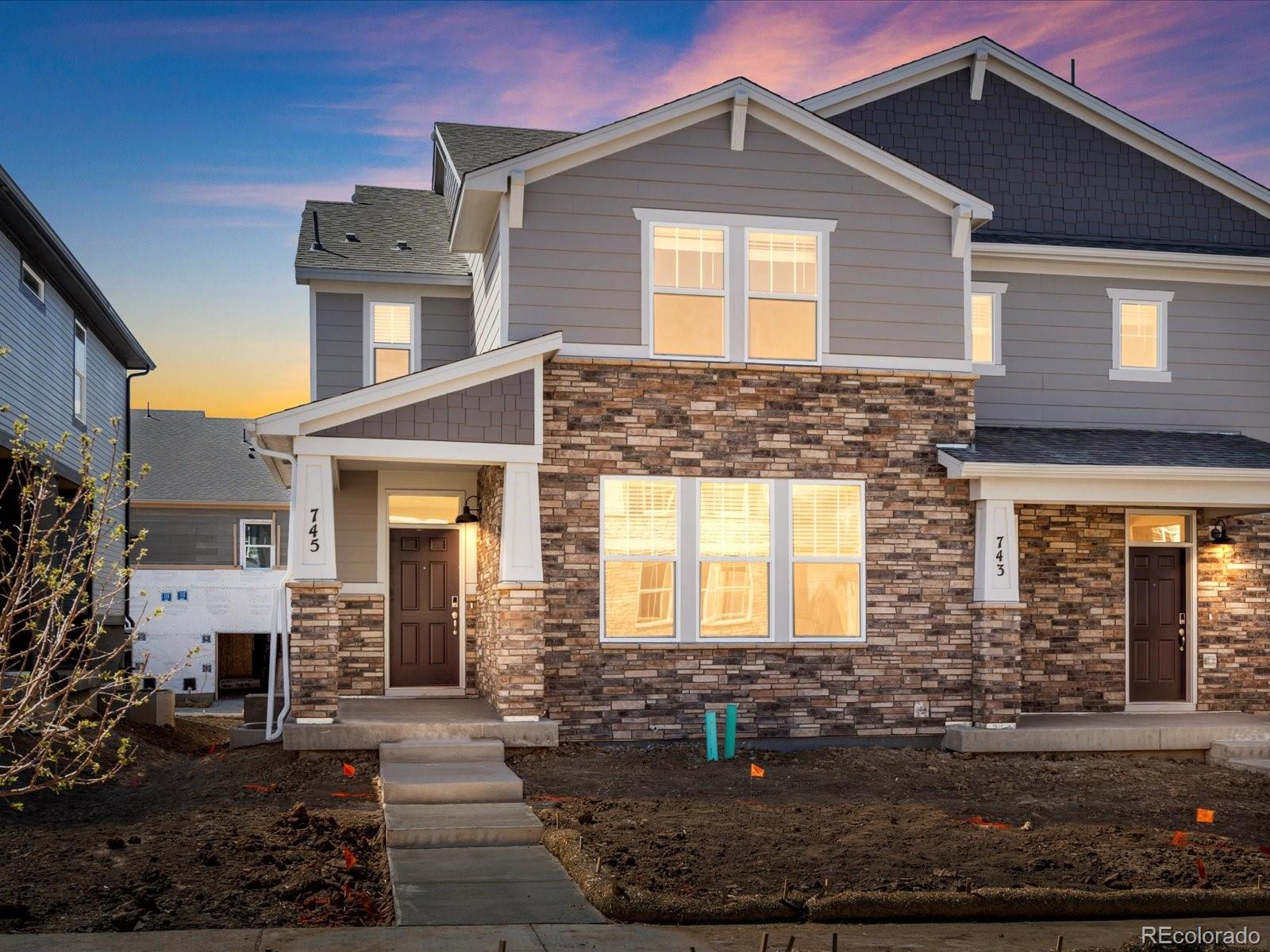 Horizon Uptown Aurora Home | MLS #: 718237622415 E 7th Place, Aurora Beds: 3 Baths: 3 Price: $528,990