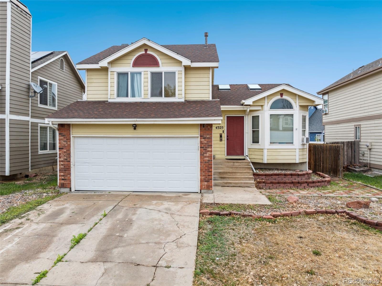 Colorado Centre Colorado Springs Home | MLS #: 62352944325  Horizonpoint Drive, Colorado Springs Beds: 4 Baths: 3 Price: $375,000
