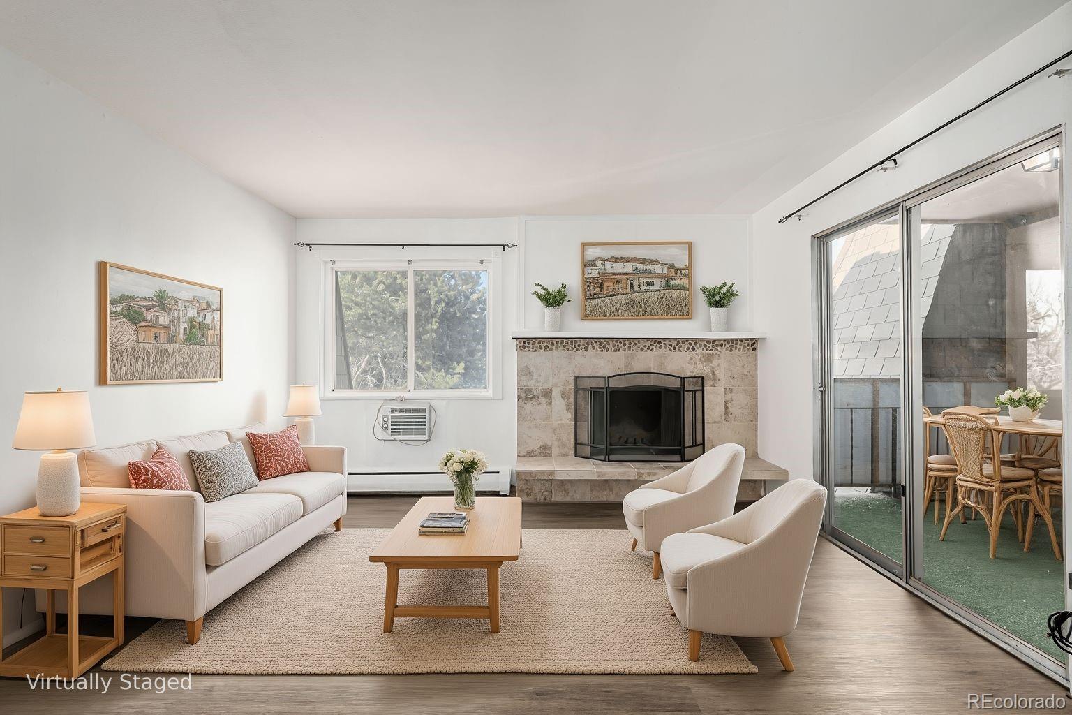Fireside Denver Condo / Townhome | MLS #: 41917628330  Zuni Street 214, Denver Beds: 2 Baths: 1 Price: $195,000