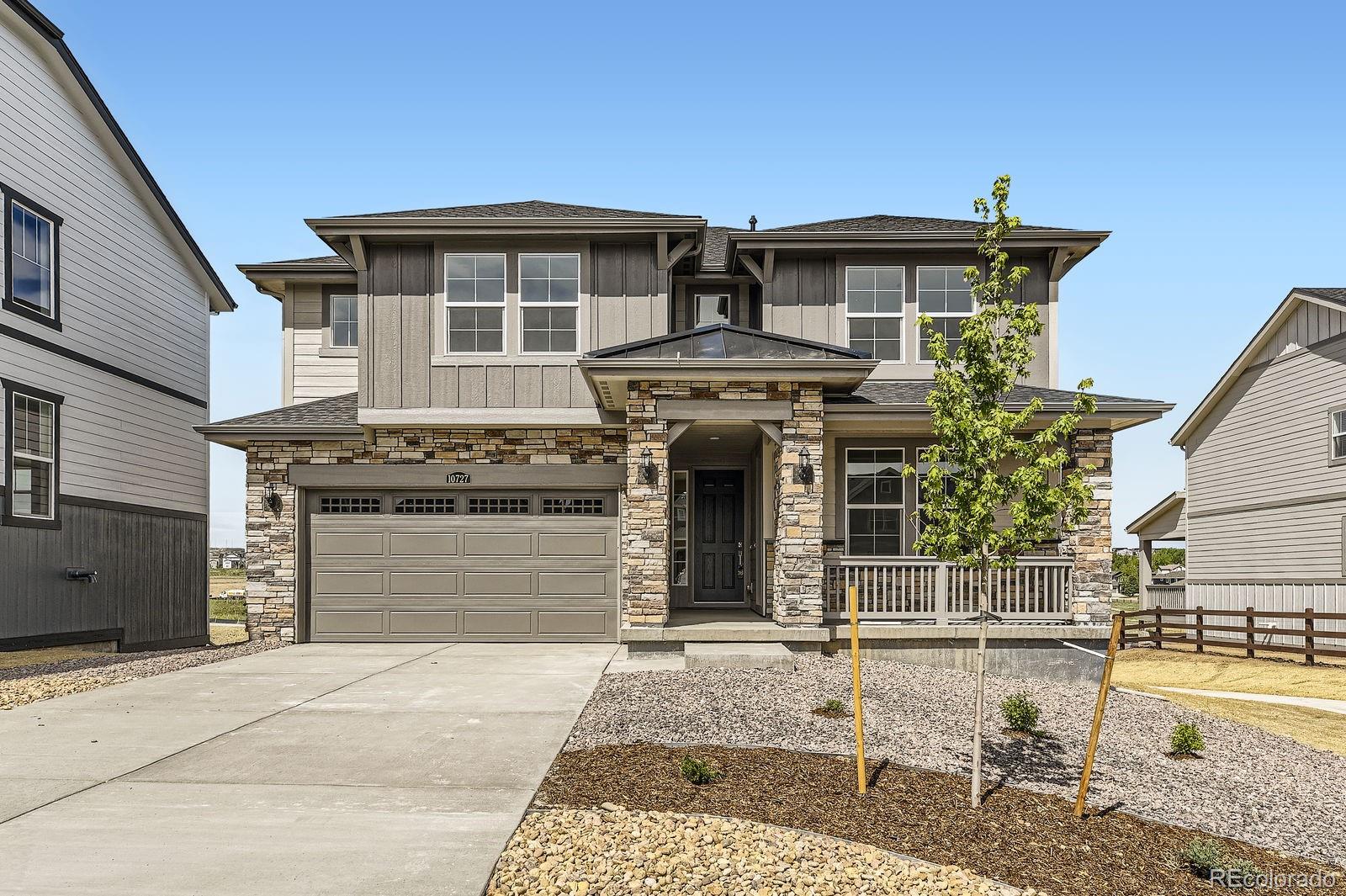 Newlin Crossing Parker Home | MLS #: 871938410727  Snowdon Street, Parker Beds: 5 Baths: 5 Price: $787,468