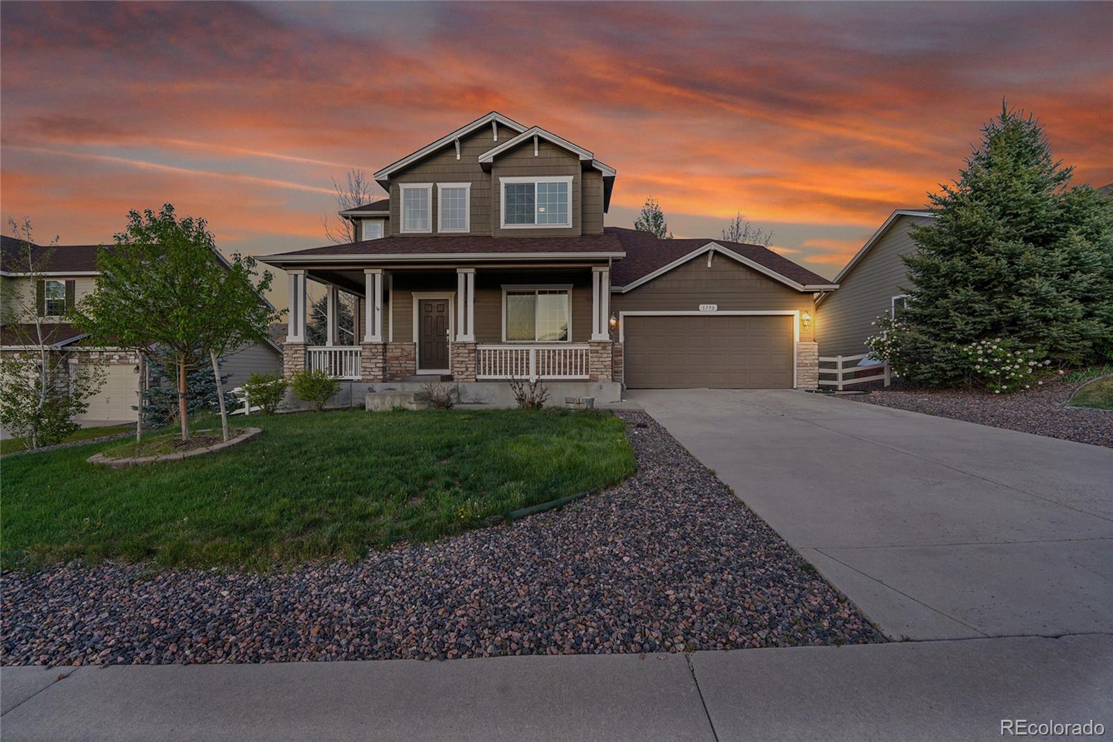 Crystal Valley Ranch Castle Rock Home | MLS #: 44475403790  Aspen Hollow Court, Castle Rock Beds: 4 Baths: 3 Price: $675,000