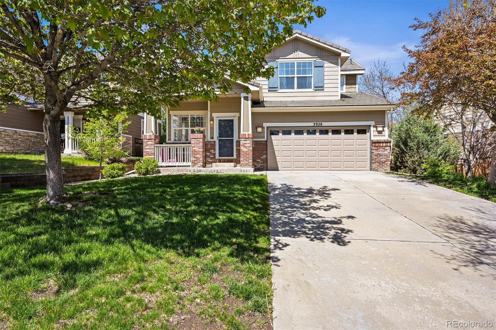 3928  Miners Candle Drive, castle rock MLS: 7351196 Beds: 3 Baths: 3 Price: $552,500