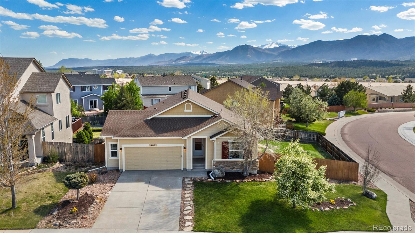 Struthers Ranch Colorado Springs Home | MLS #: 5792715393  Homeland Court, Colorado Springs Beds: 4 Baths: 3 Price: $600,000