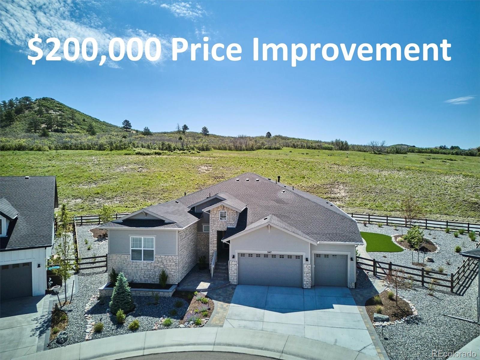 Montaine Castle Rock Home | MLS #: 4539794547  Scrubjay Circle, Castle Rock Beds: 3 Baths: 4 Price: $1,295,000