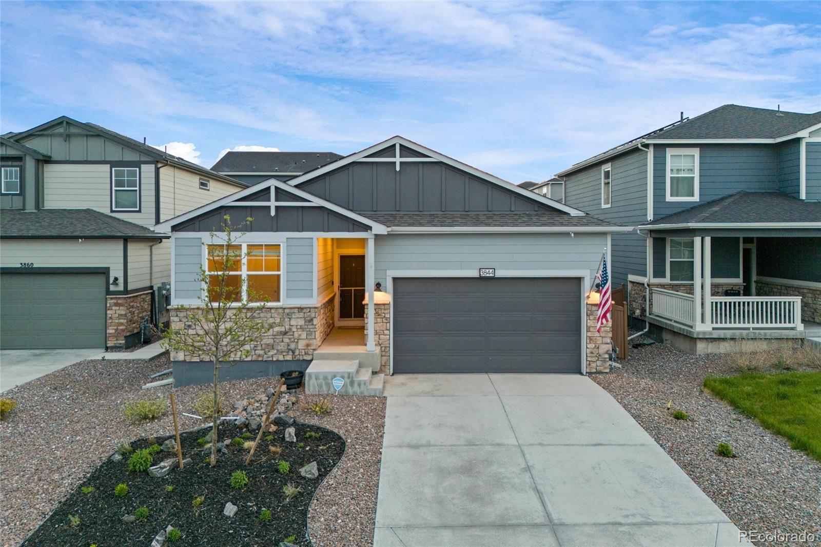 Terrain Castle Rock Home | MLS #: 88575463844  Sandy Vista Lane, Castle Rock Beds: 4 Baths: 3 Price: $629,000