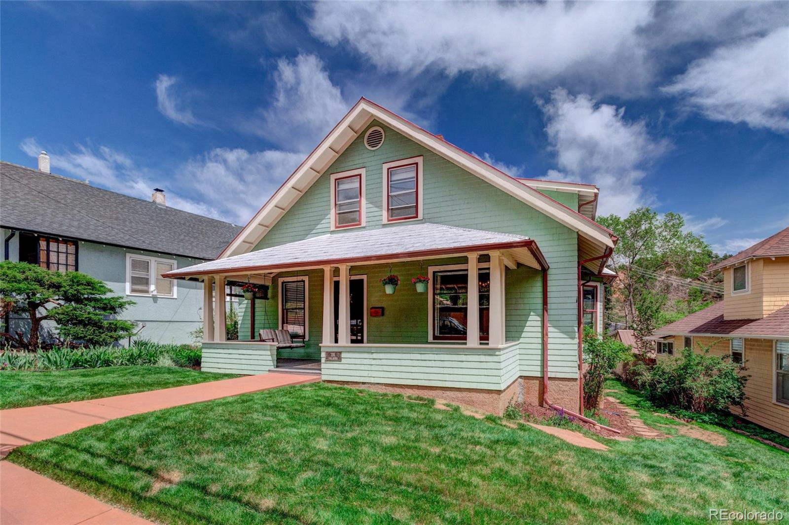  Manitou Springs Home | MLS #: 7430306114  Cave Avenue, Manitou Springs Beds: 5 Baths: 2 Price: $599,000