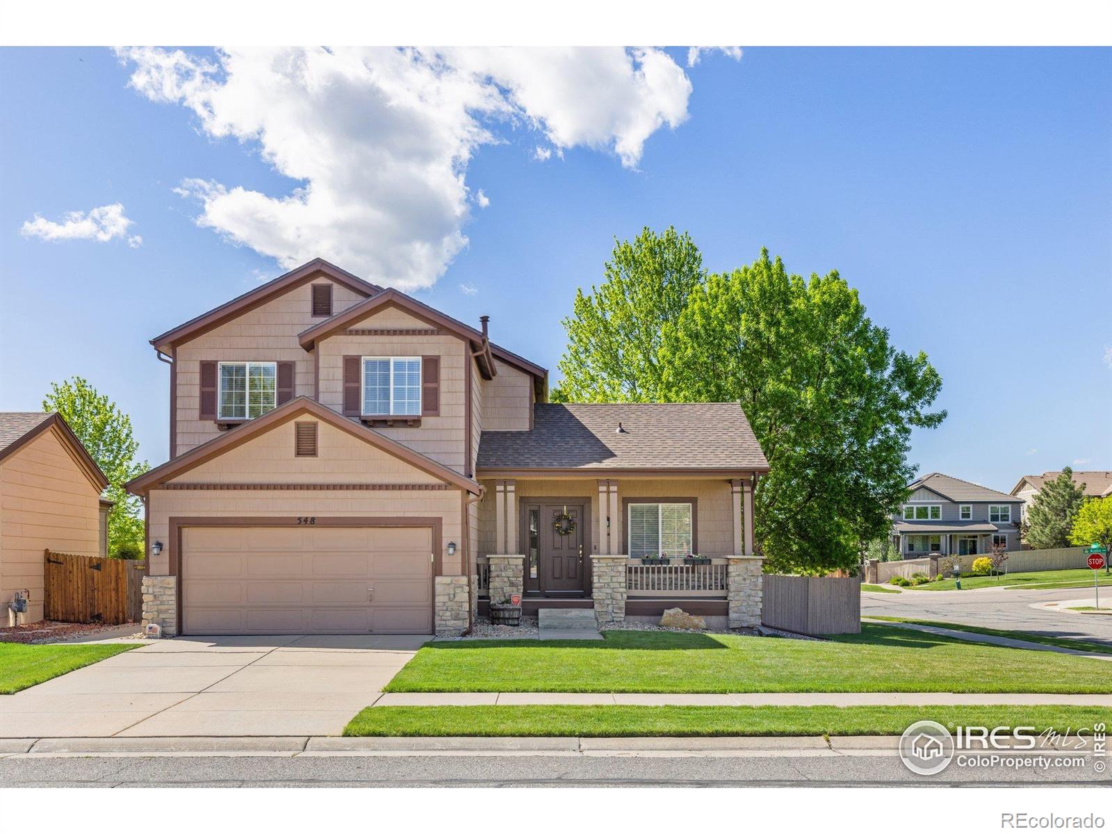 Canyon Creek Erie Home | MLS #: 4567891034511548  Mathews Circle, Erie Beds: 3 Baths: 3 Price: $593,000