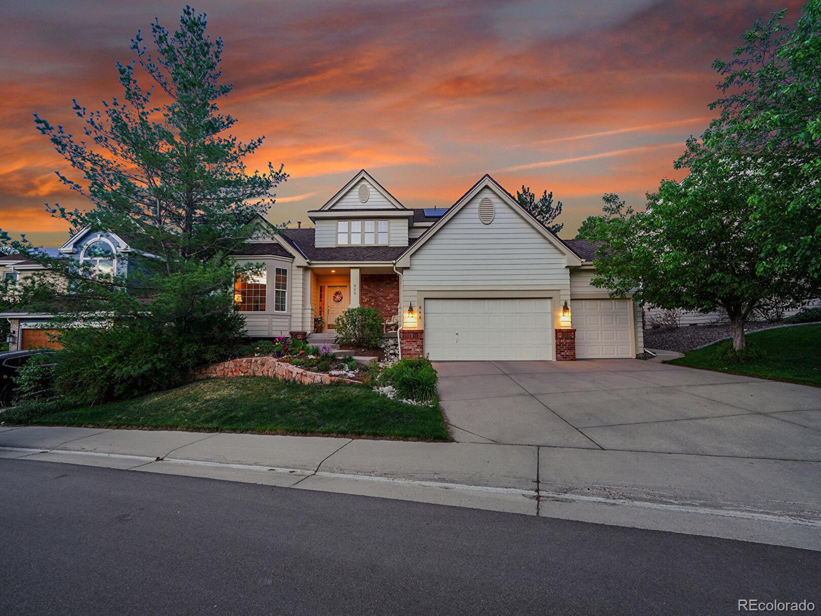 Southridge Highlands Ranch Home | MLS #: 3657948848  Huntington Place, Highlands Ranch Beds: 3 Baths: 3 Price: $880,000